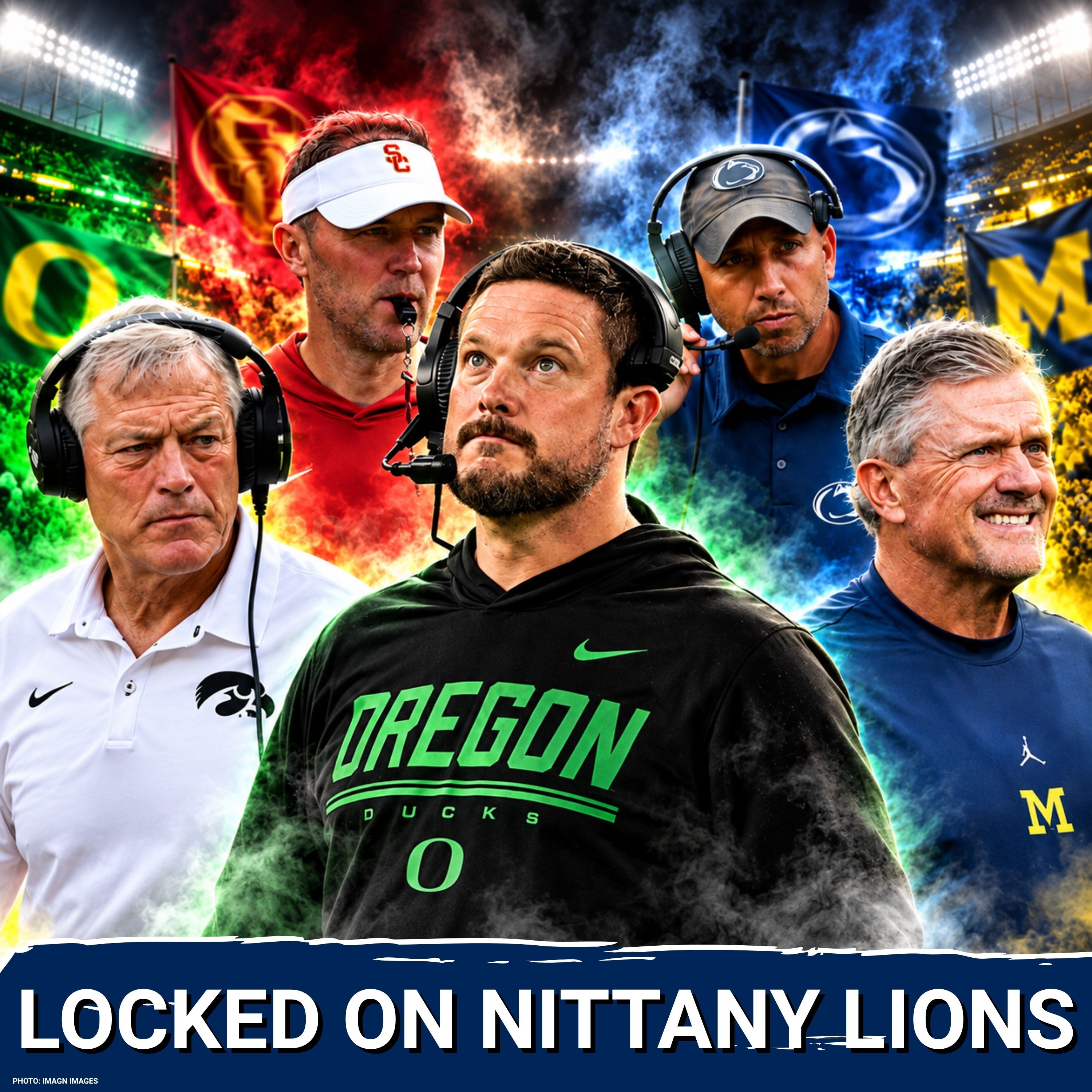 Big Ten Week 4 Picks: Oregon-USC, Iowa-Michigan, Penn State-Wisconsin, & More! episode artwork