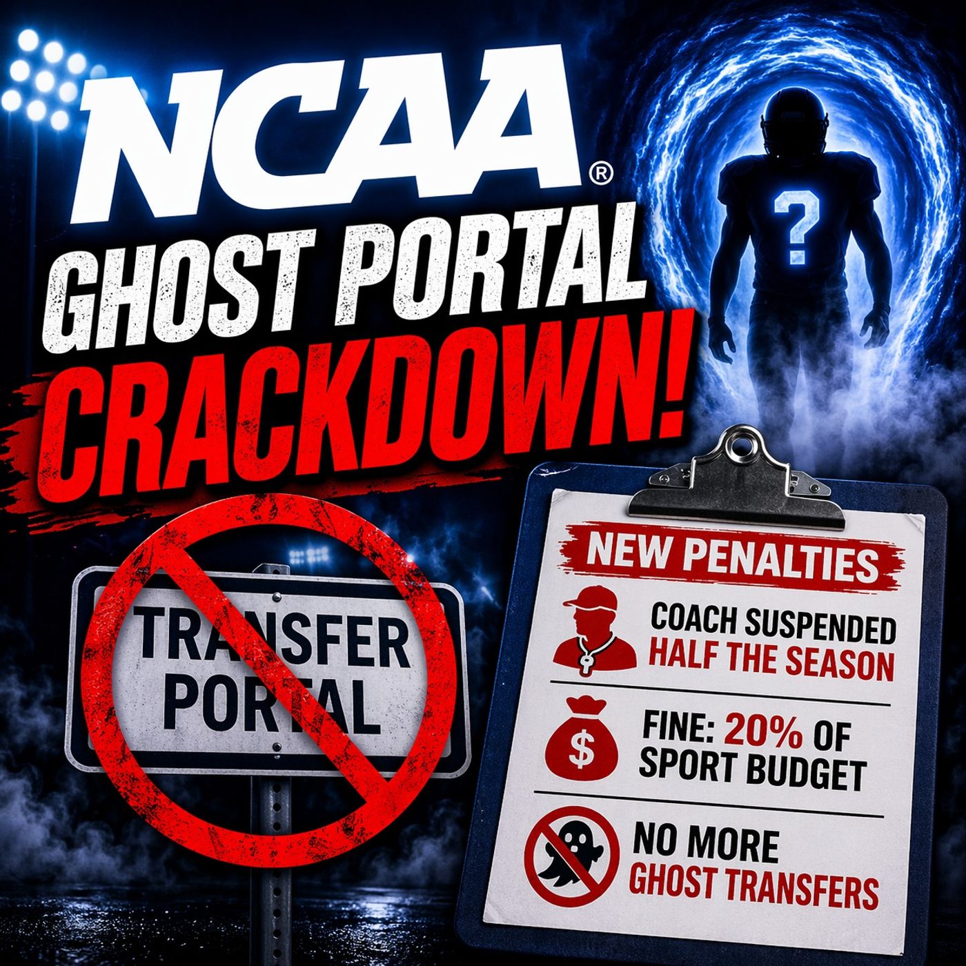 The NCAA is NOT Messing Around... Strict Penalties Imposed For Transfer Portal Tampering!