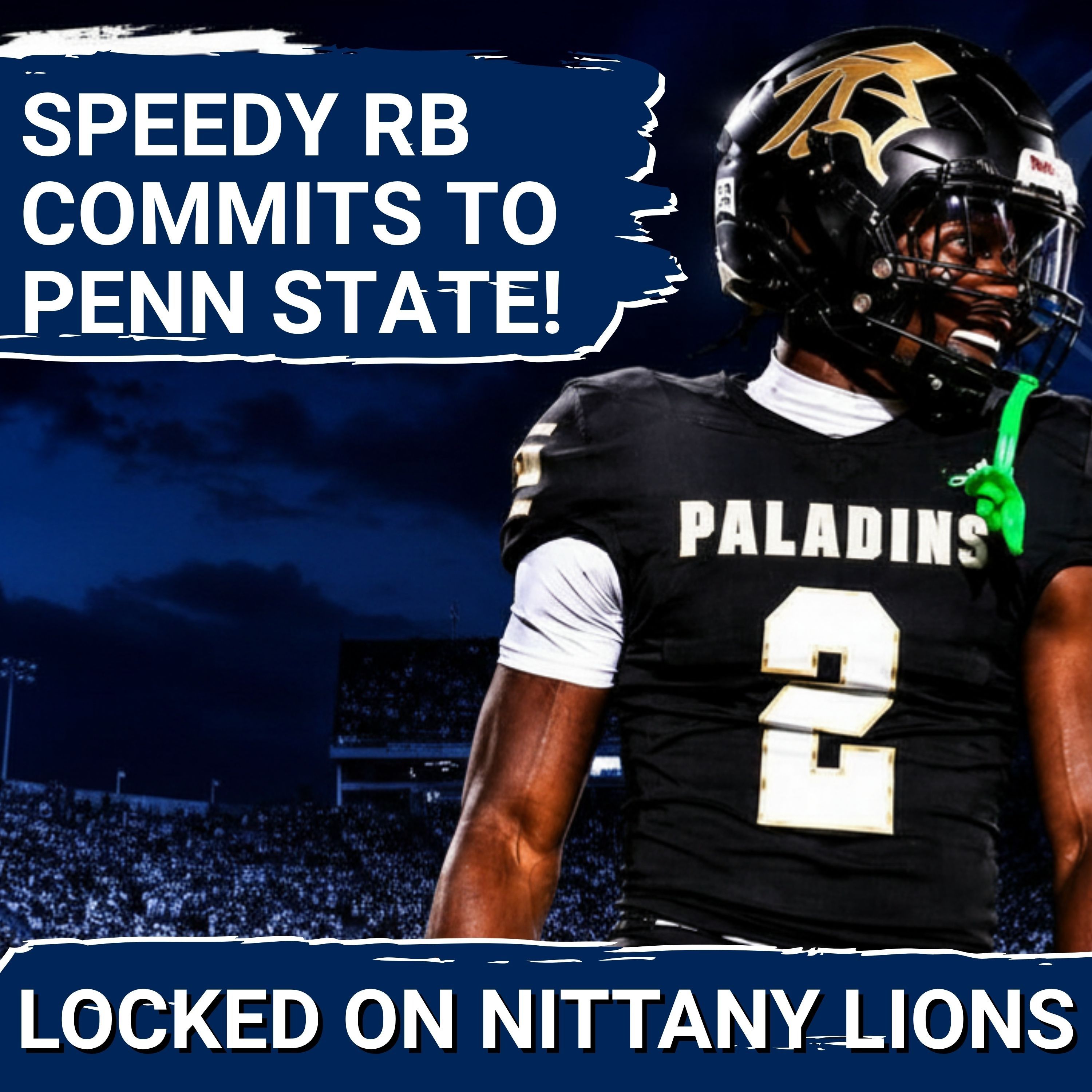 Penn State Just Landed a SPEEDY Running Back Commit — Get to Know Chukwuma Odoh!