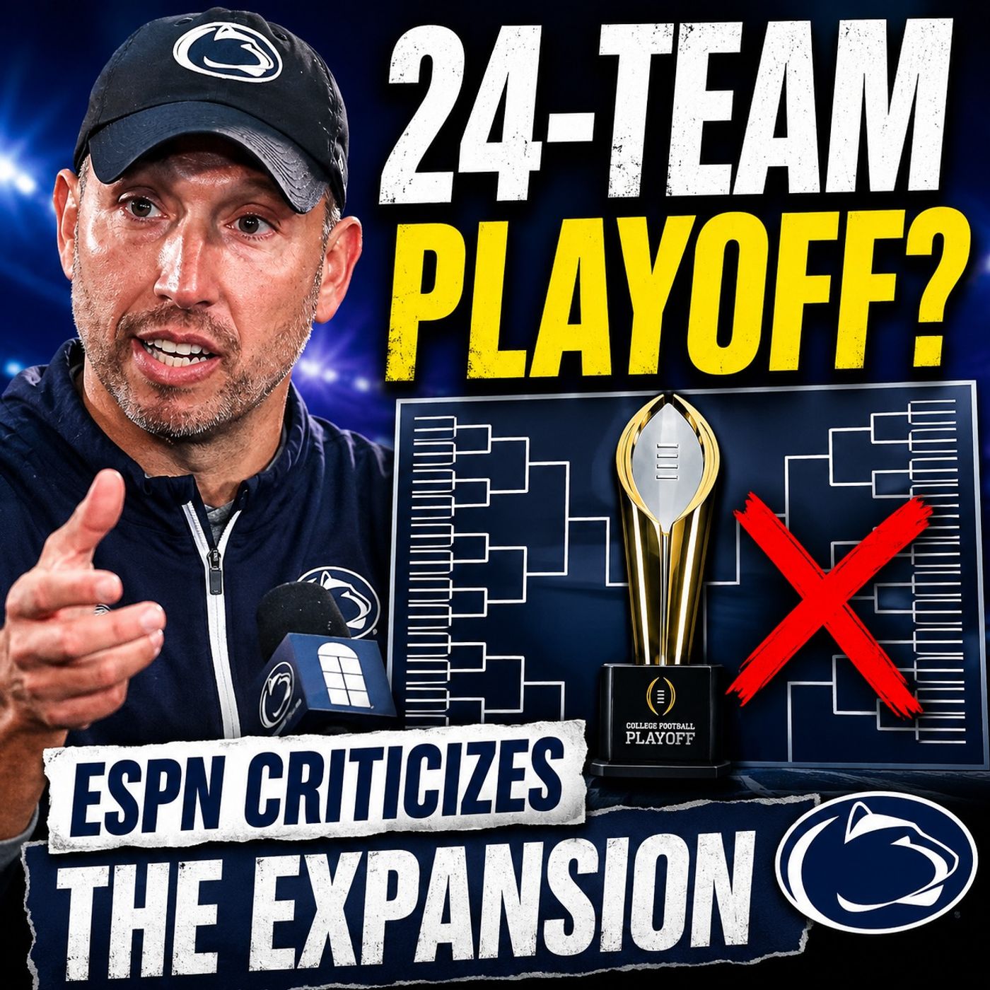 ESPN Bashes 24-Team College Football Playoff?! + The Perfect Fix For the CFB Postseason episode artwork