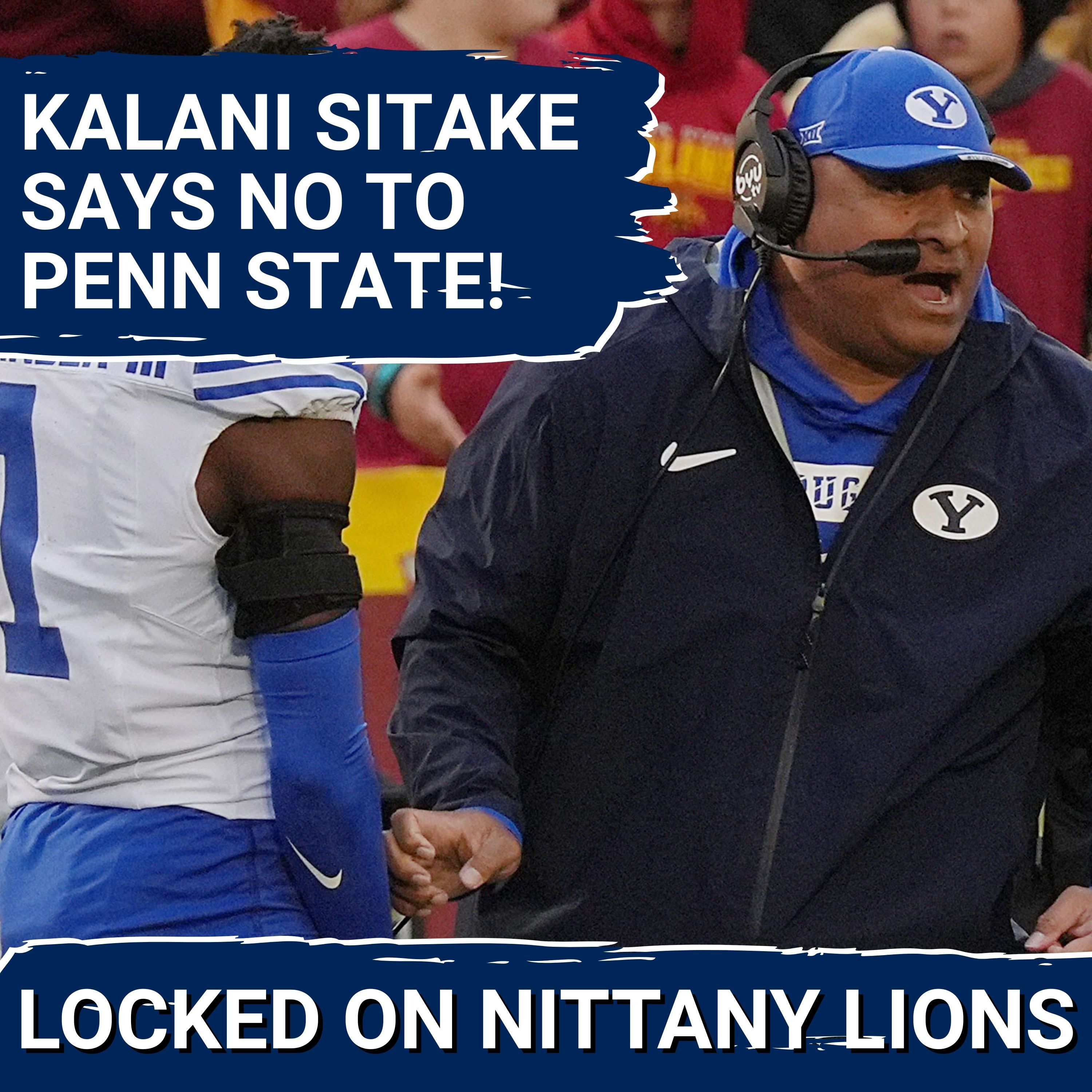 LIVE: Penn State MISSES on BYU's Kalani Sitake — Coach Search Has Become a JOKE LIVE: Penn State MISSES on BYU's Kalani Sitake — Coach Search Has Become a JOKE