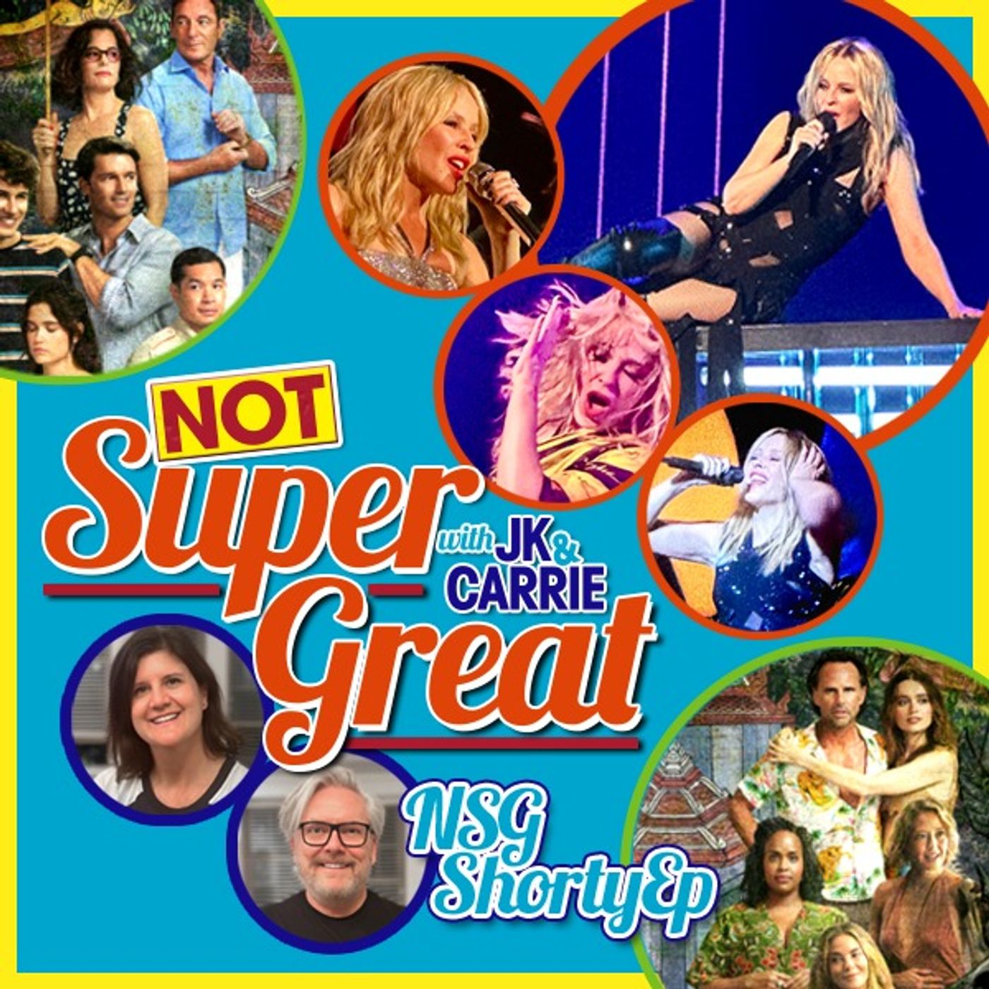 NSG Shorty: White Lotus Season Finale Recap & Our Crazy Concert Run: Kylie Minogue VIP Experience, Andy Frasco, Iggy Pop, Stereophonics & Franz Ferdinand