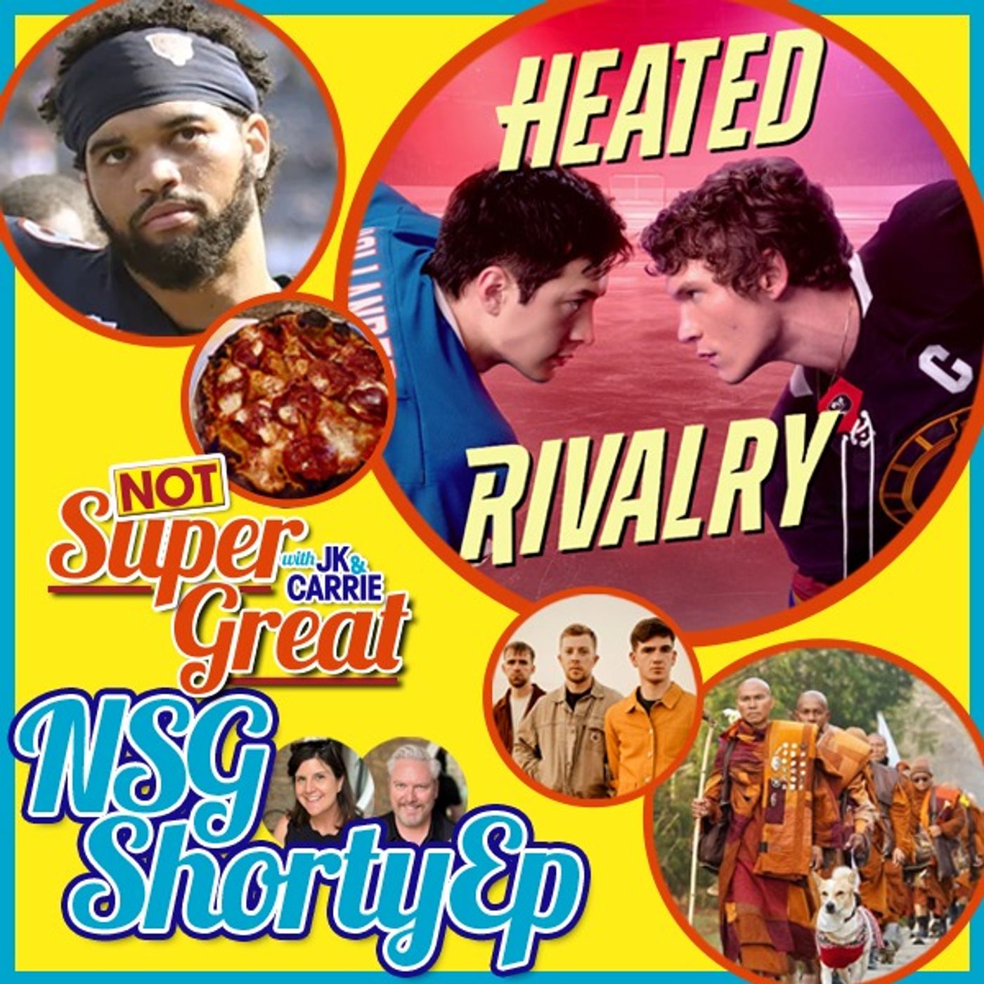 NSG Shorty: The Heated Rivalry Effect, Cardiac Chicago Bears, The Walk for Peace and the New Girl Scout Cookie episode artwork