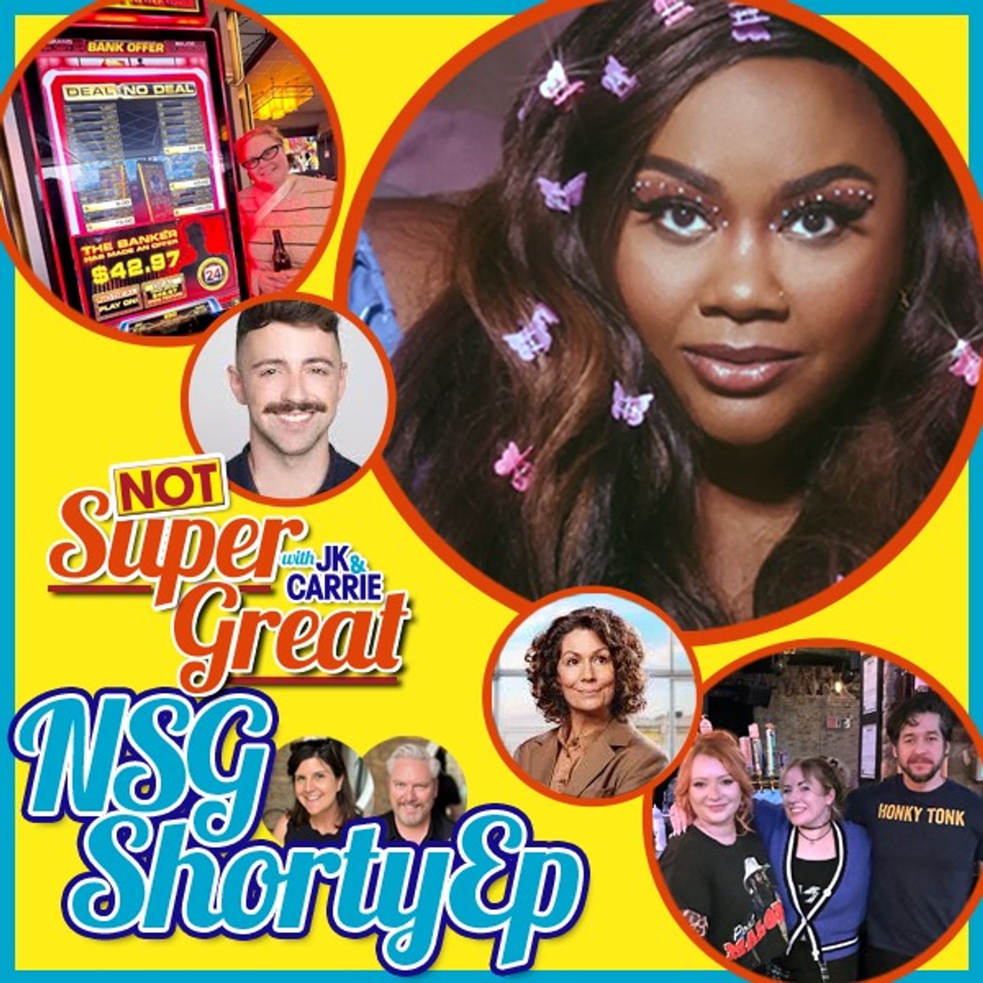 NSG Shorty: A Family Affair at Carol's Pub, Nicole Byer at The Den, Potawatomi Winners, Penzeys Spices and Pre-St. Pat's at The Wolfhound episode artwork