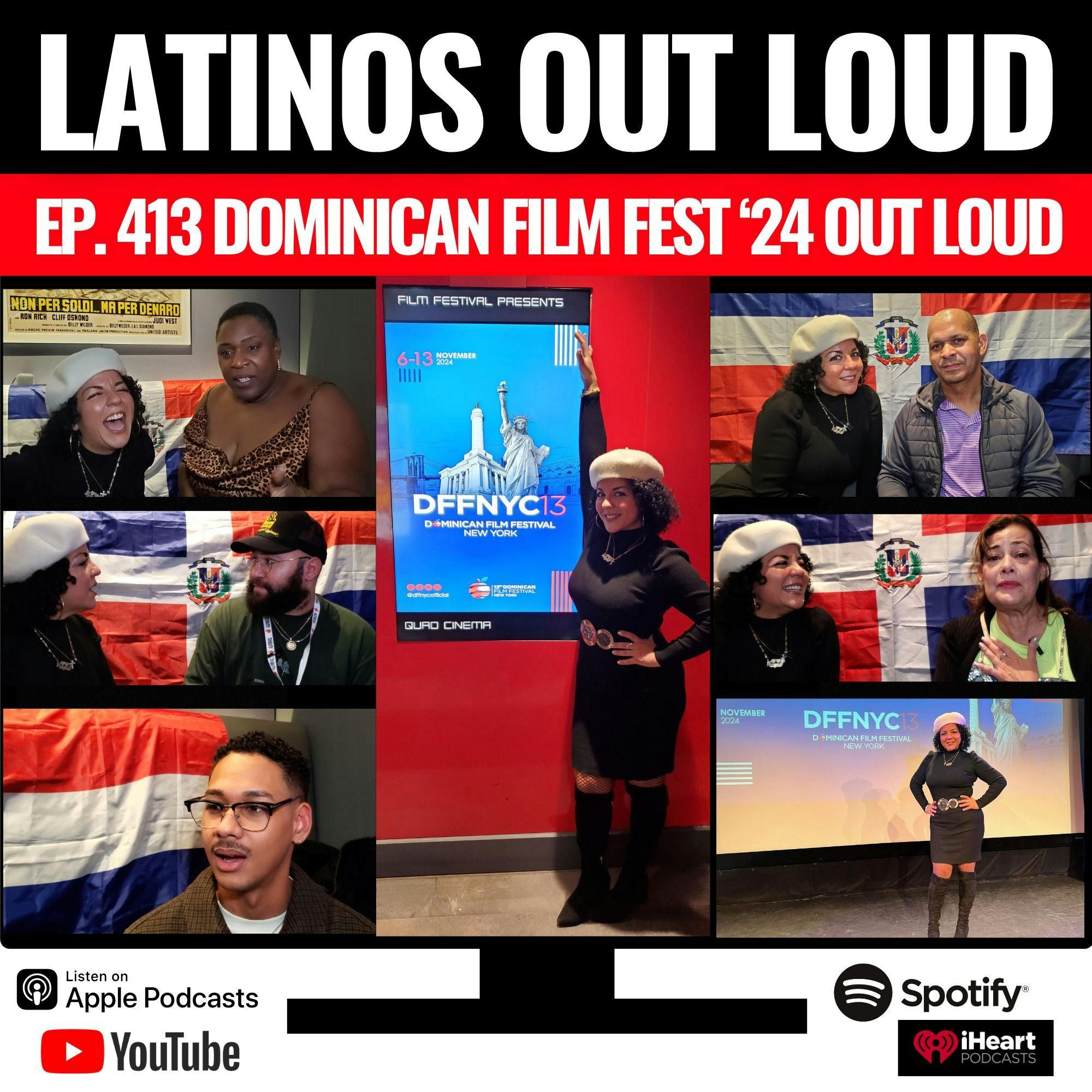 Dominican Film Festival 2024 OUT LOUD episode artwork