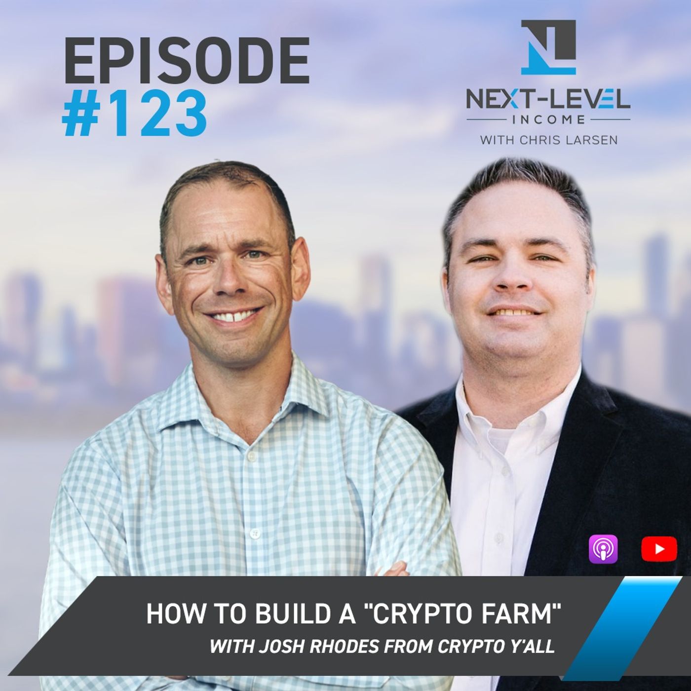 Ep. 123 How to build a "Crypto Farm" with Josh Rhodes from Crypto Y'all