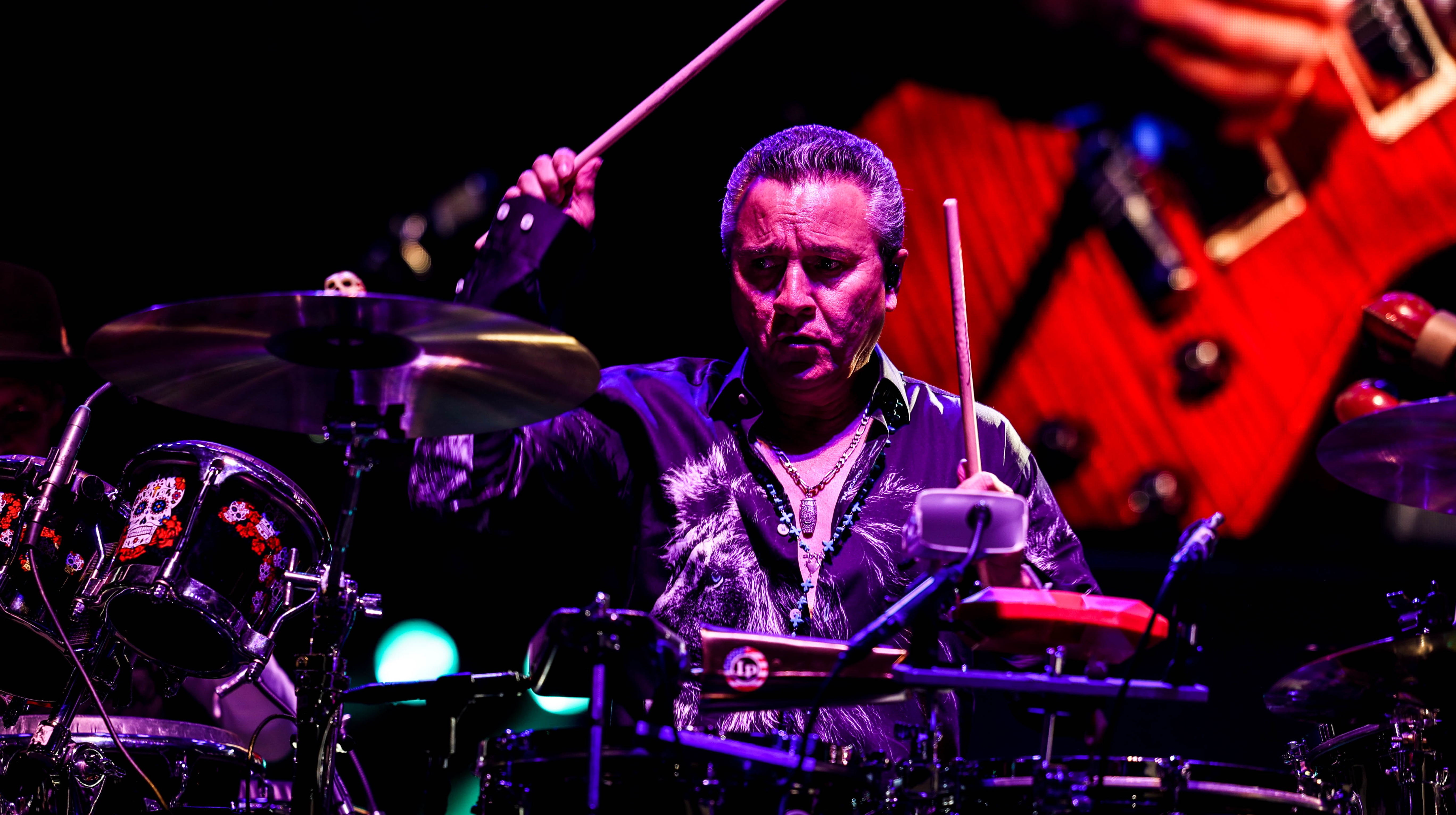 Karl Perazzo - Carlos Santana's Percussionist For 33 Years. Performed With Dizzy Gillespie, Prince, Sheila E., Mariah Carey, Tito Puente. American Bandstand, Soul Train, American Music Awards!