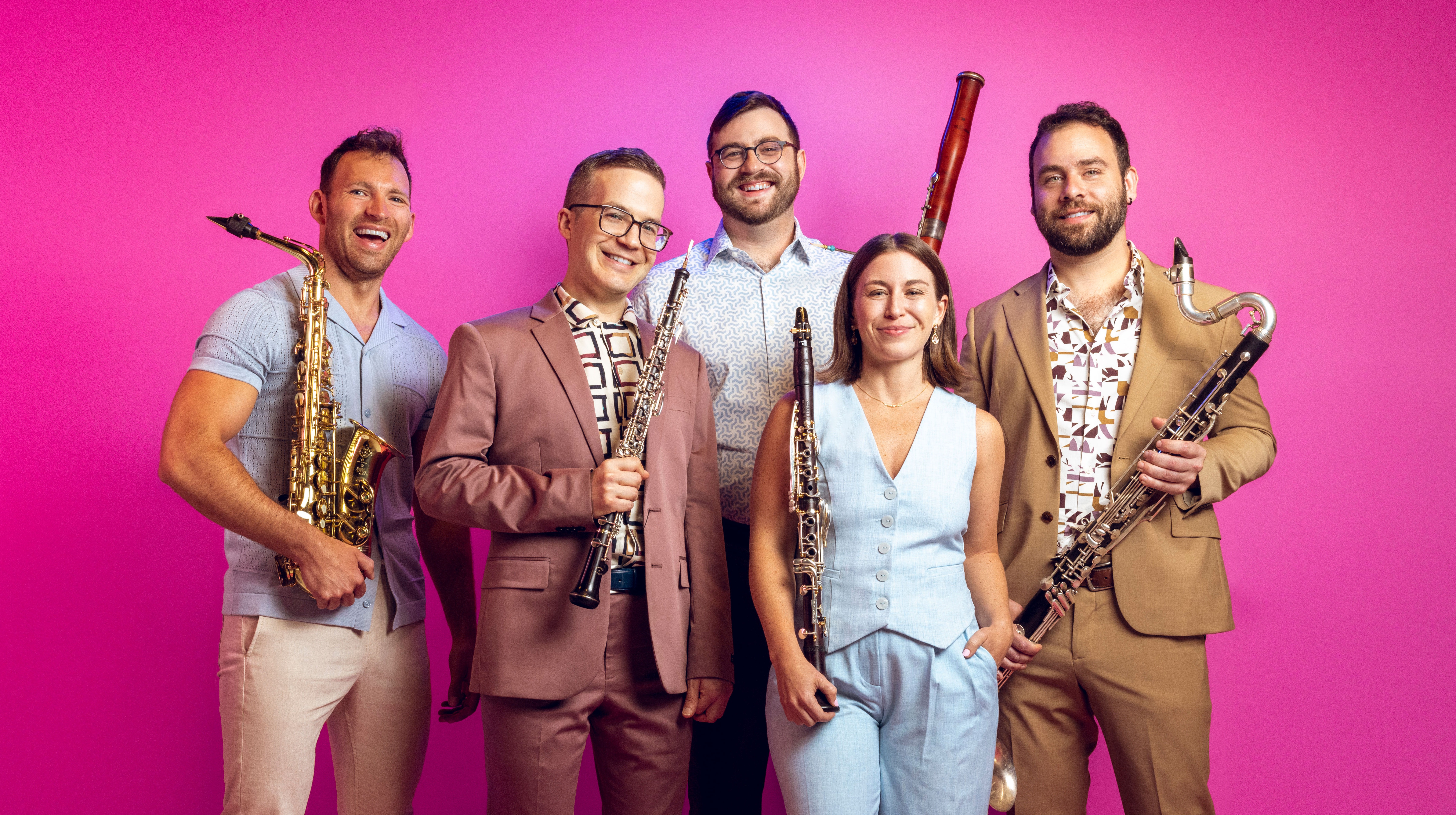 Matt And Kari Landry - Husband & Wife Saxophonist And Clarinetist. Founders Of Akropolis Reed Quintet, Grammy Winning Chamber Ensemble!