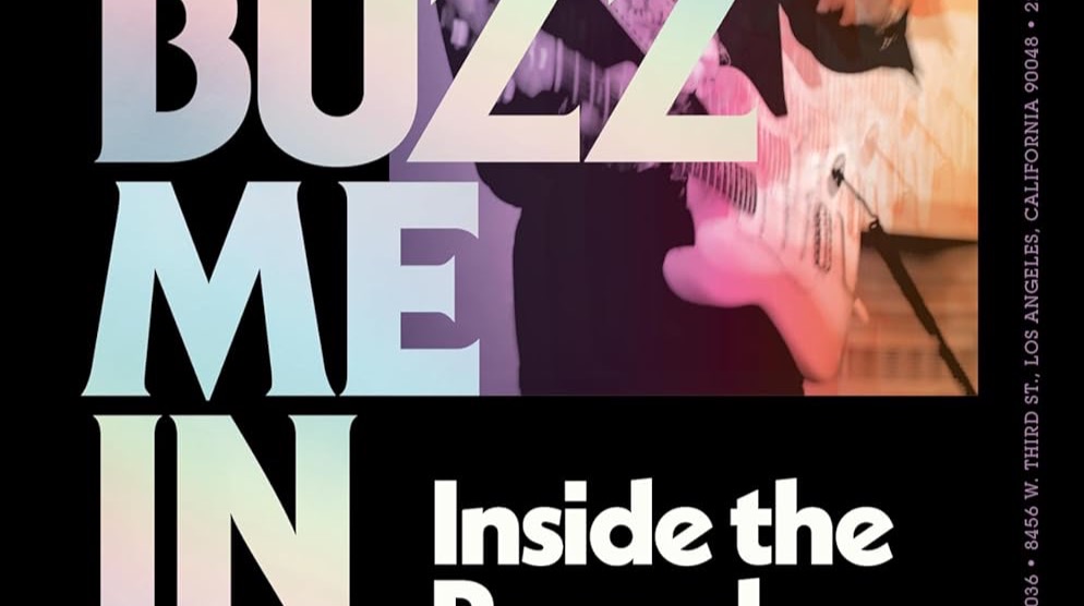 "Buzz Me In: Inside The Record Plant Studios" - With Authors Martin Porter And David Goggin. The Hit Factory Of The 1970s - Jimi Hendrix, Stevie Wonder, John Lennon, Prince, Bruce Springsteen, The Eagles!