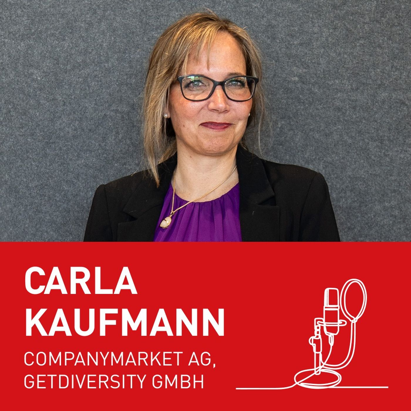 Carla Kaufmann, CEO GetDiversity GmbH und companymarket.ch episode artwork