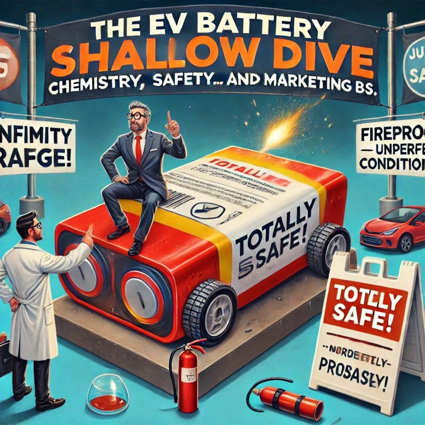 The EV Battery Shallow Dive: Chemistry, Safety, and Marketing BS.