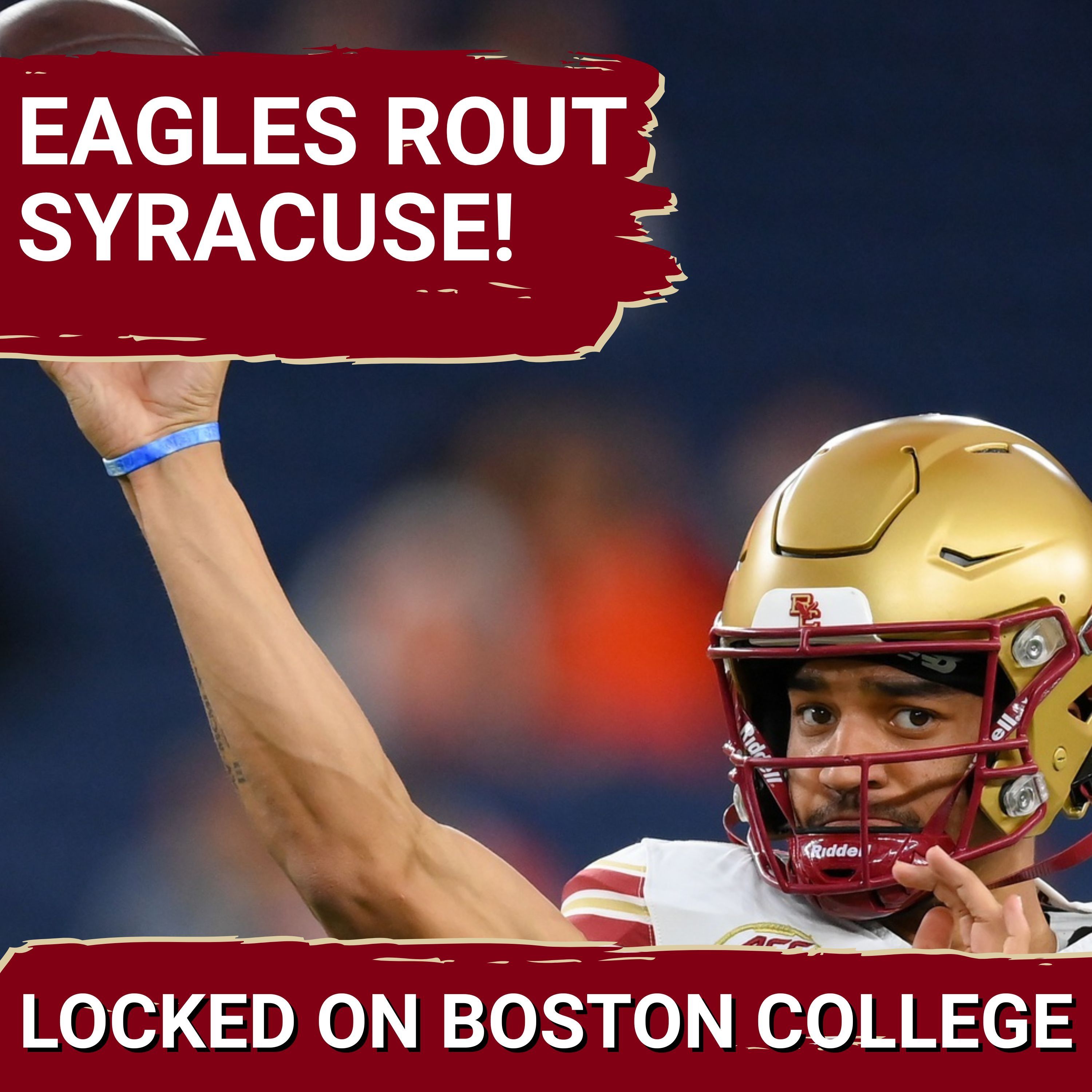 BREAKTHROUGH: Boston College and Turbo Richard CRUSH Syracuse in Second-Half ROUT