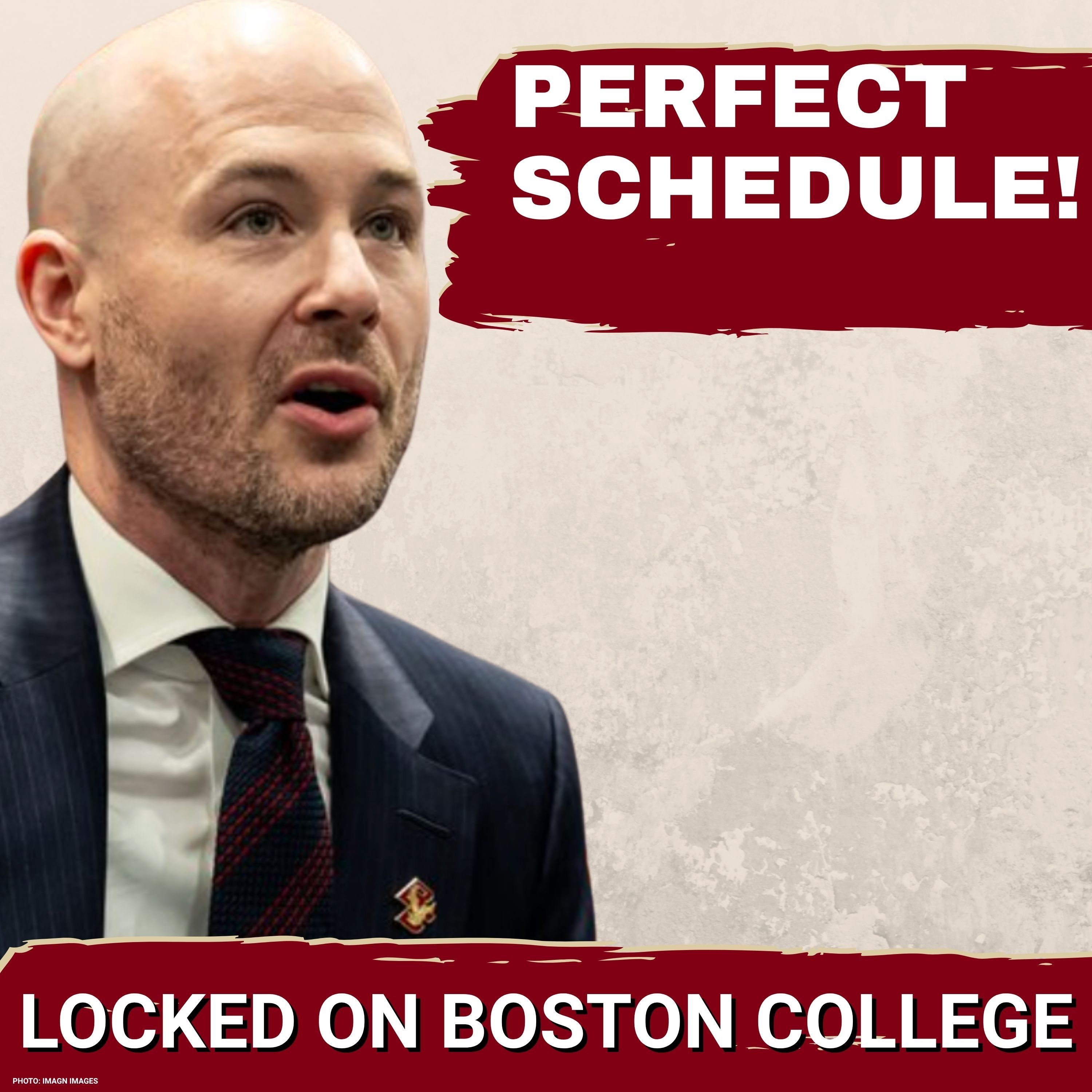 SCHEDULE: Boston College has their OOC Schedule and it's PERFECT for Luke Murray and his first year episode artwork