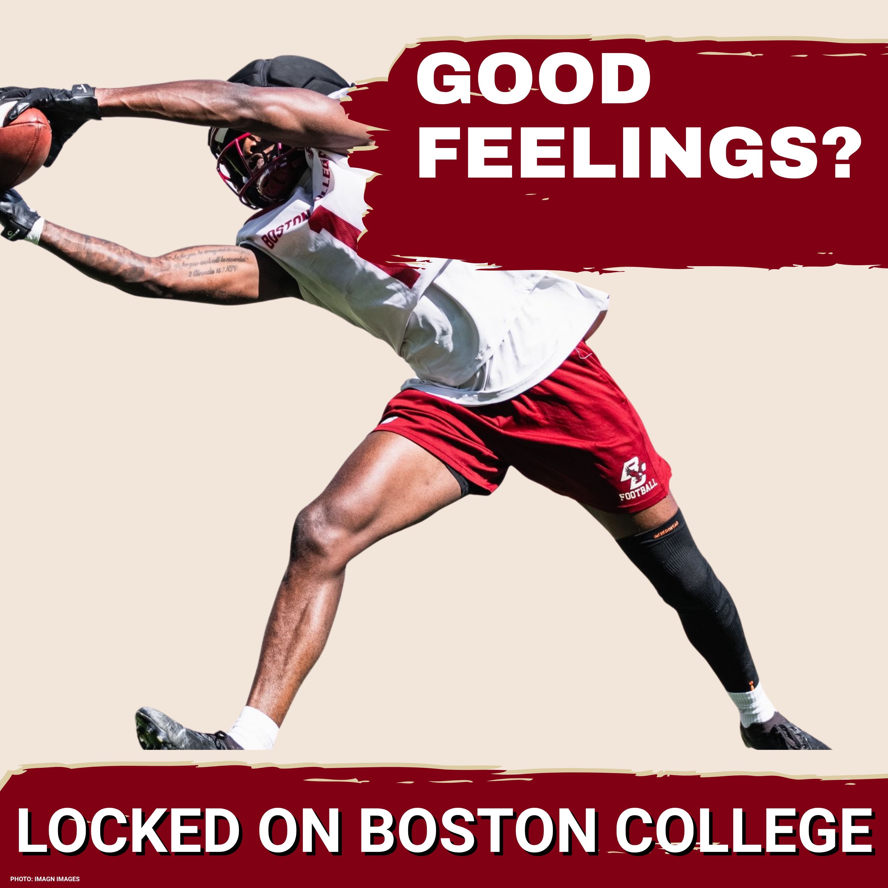 Boston College’s Mason McKenzie, Syair Torrence and Jaedn Skeete IMPRESS in First Practice episode artwork
