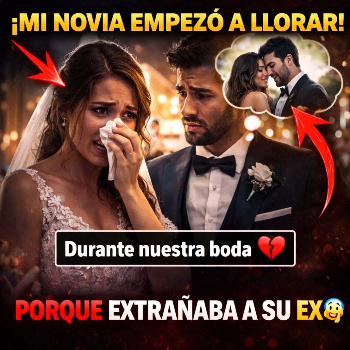 Mi novia empezó A LLORAR DURANTE NUESTRA BODA porque EXTRAÑABA A SU EX