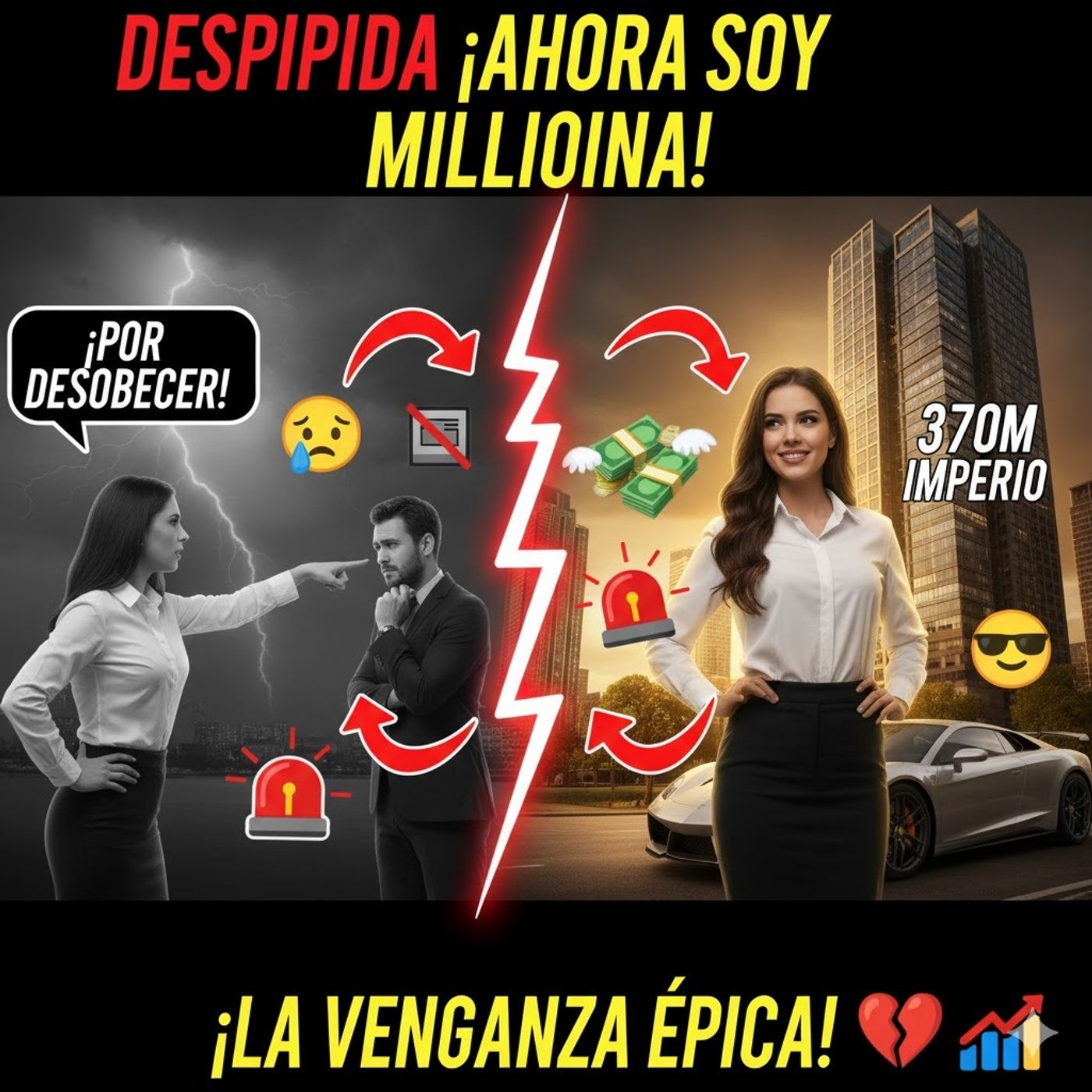 Despedida Por La Novia Del CEO Por Desobedecer, Luego Construí Un Imperio De 370M En 5 Años