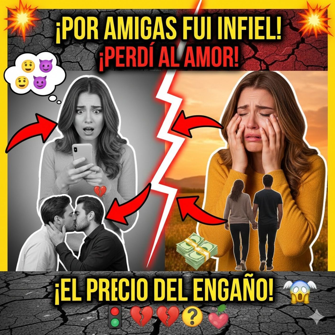 Mis amigas PRESUMIAN QUE ERAN INFIELES a sus novios, intente hacer lo mismo y PERDI AL AMOR