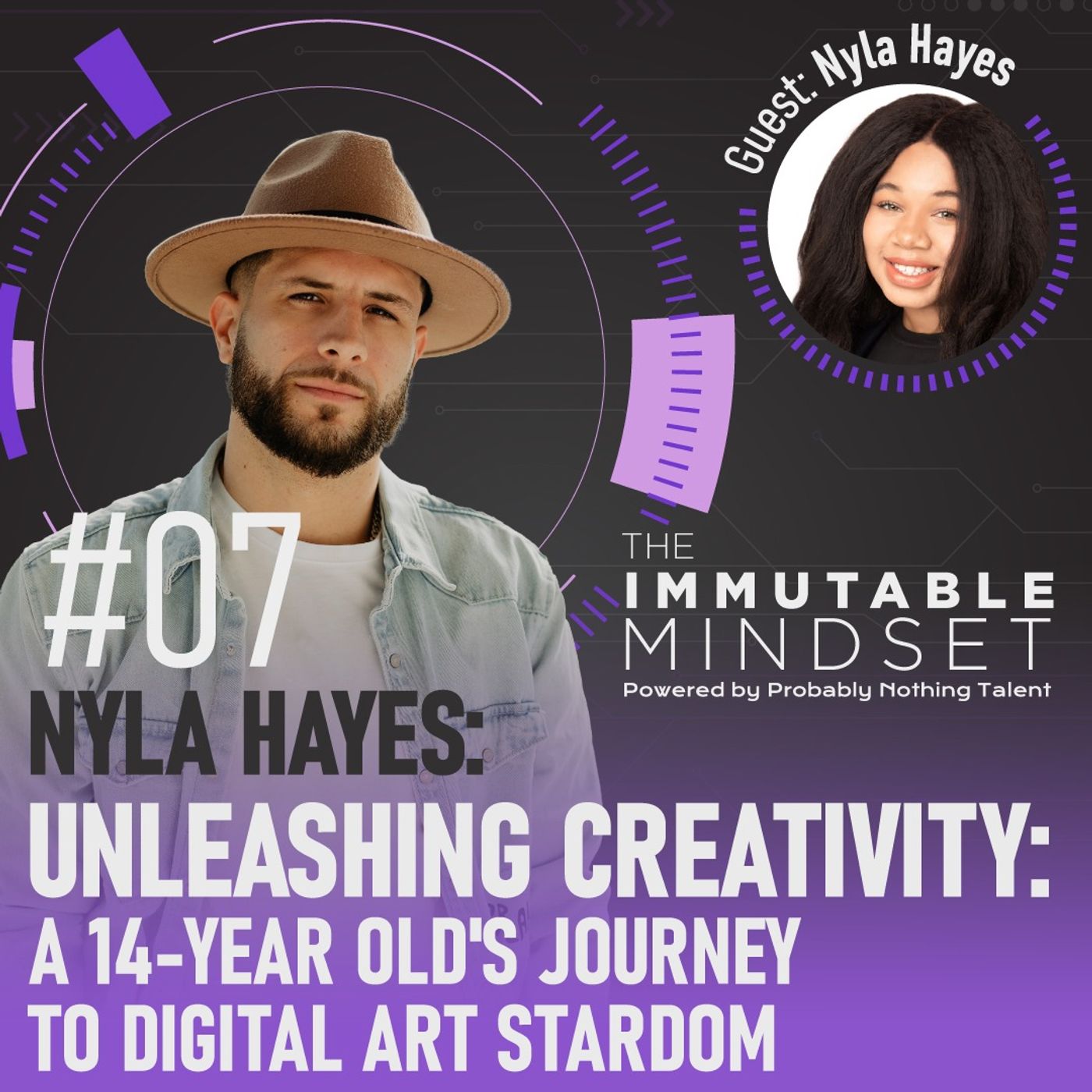 Nyla Hayes: Unleashing Creativity: A 14-year old's Journey to Digital Art Stardom