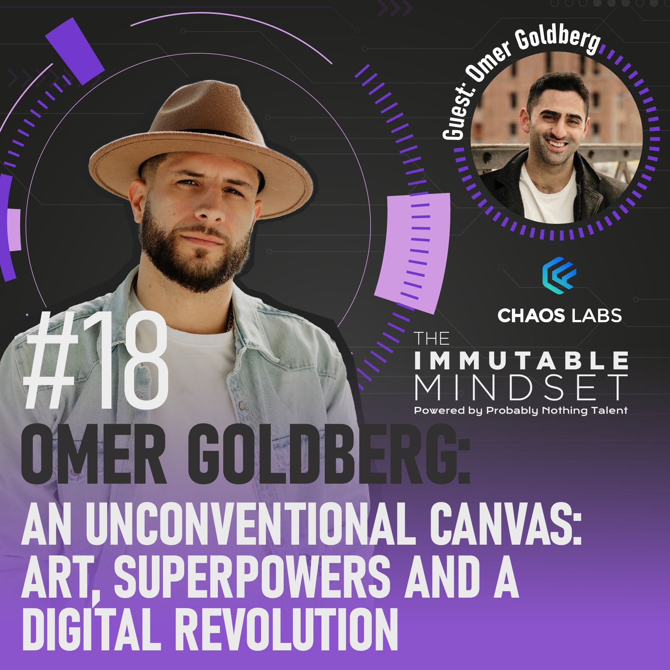 Omer Goldberg: An Unconventional Canvas: Art, Superpowers and a Digital Revolution (E18)