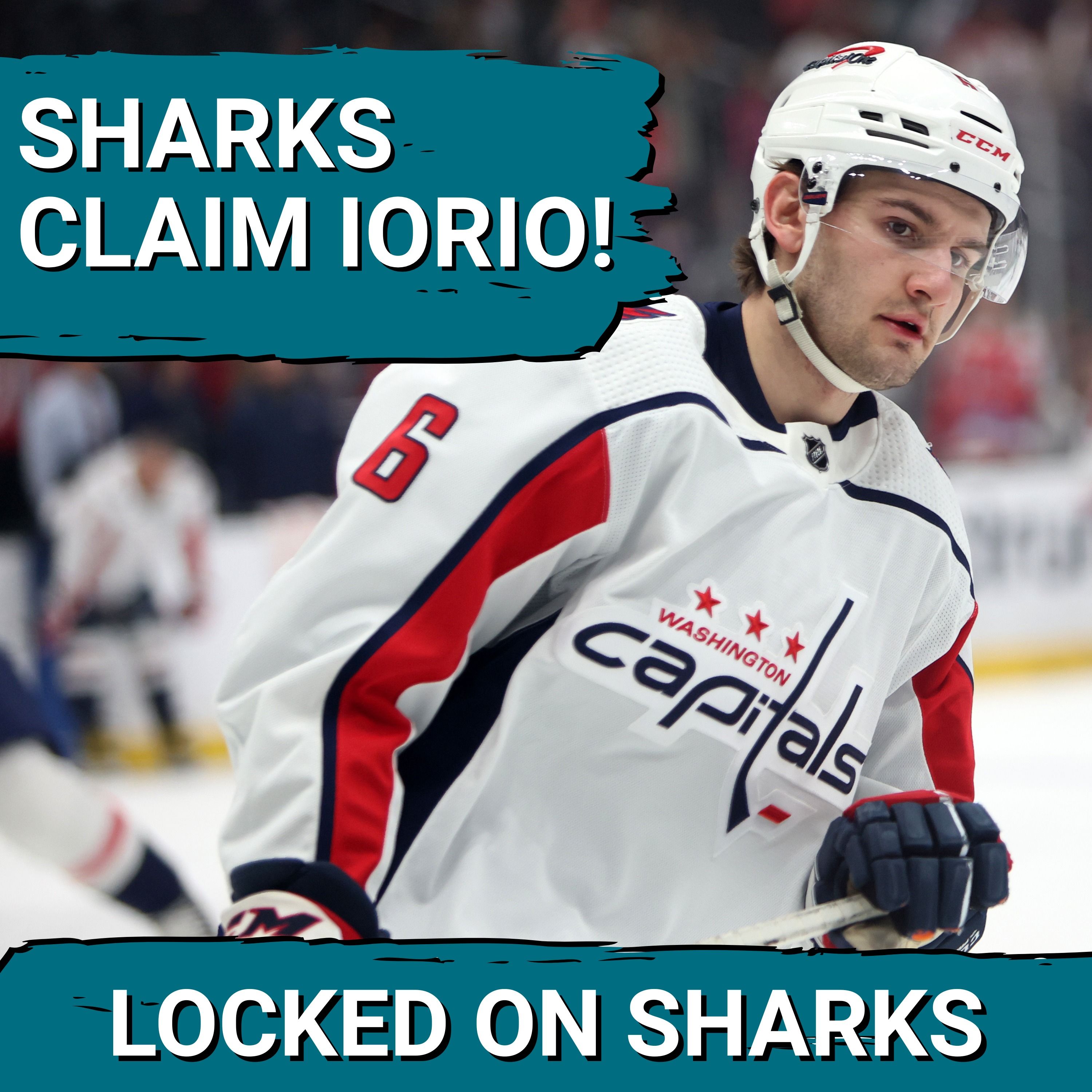 Sharks POUNCE on Waived Capitals Prospect | Is Vincent Iorio the ANSWER to Sharks' Struggles? Sharks POUNCE on Waived Capitals Prospect | Is Vincent Iorio the ANSWER to Sharks' Struggles?