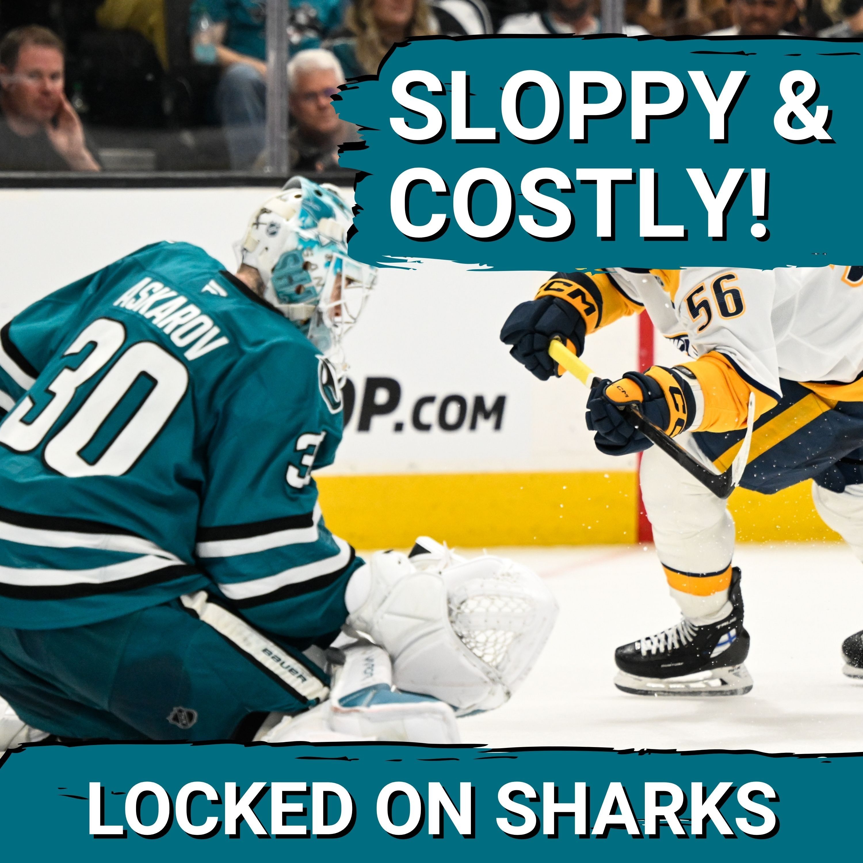 DISASTER: San Jose Sharks BLOW Key Playoff Shot as Nashville Predators DO IT Again