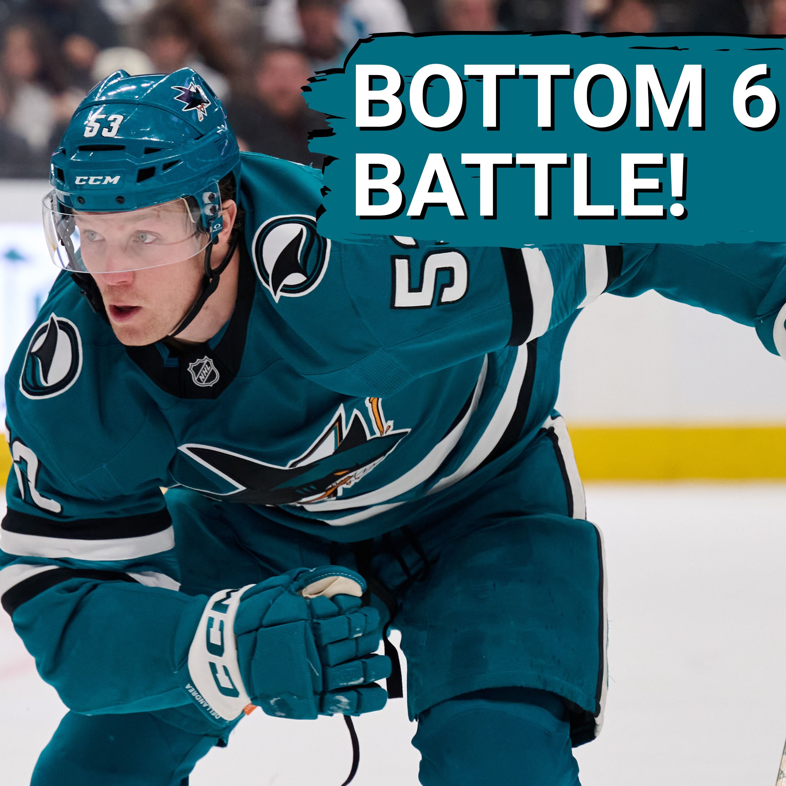 San Jose's Roster Bottom Six OVERLOAD Reaches BREAKING Point | Who Gets Cut?