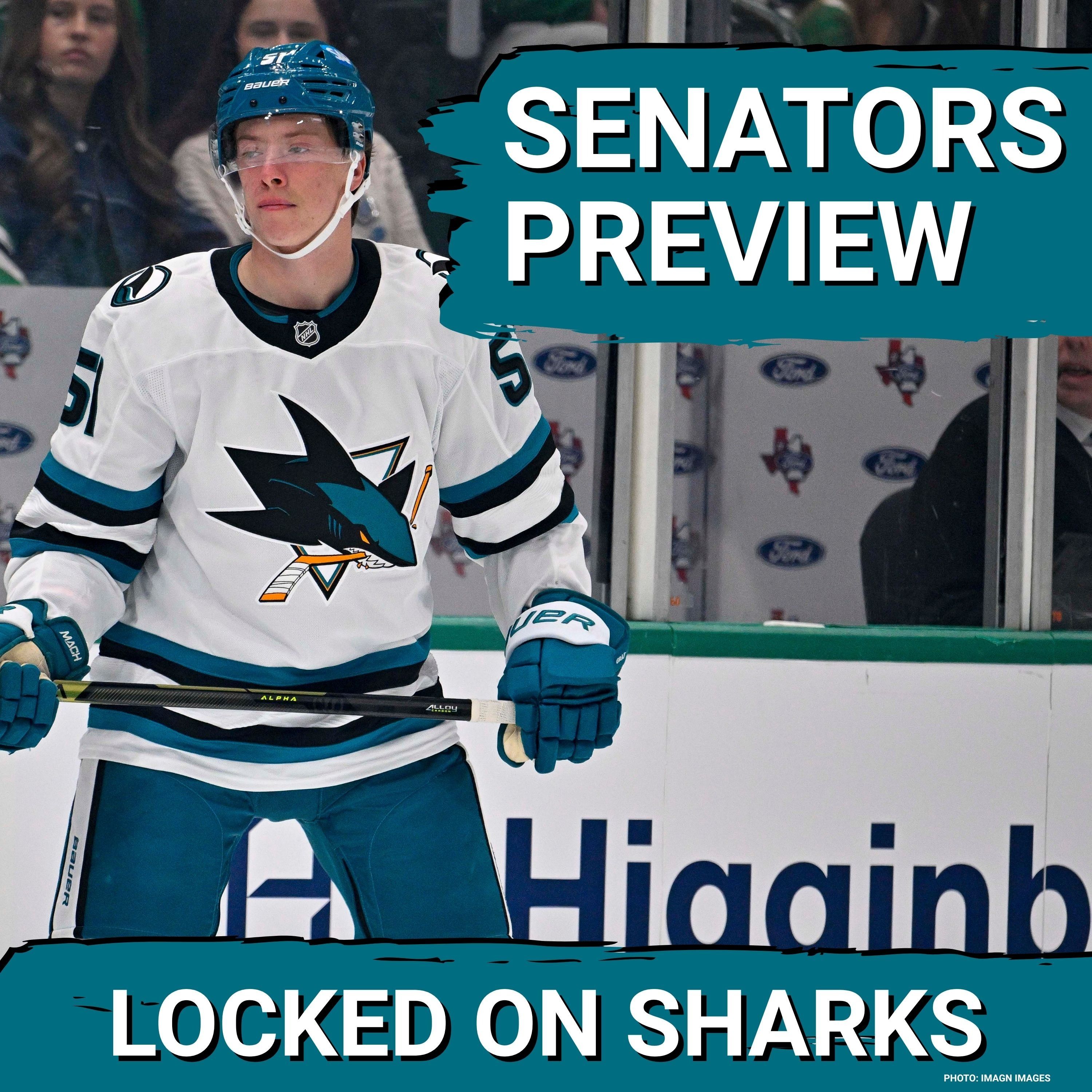 POUNCE: San Jose Sharks LOOK to TOP Senators – Celebrini and Stutzle Spotlighted