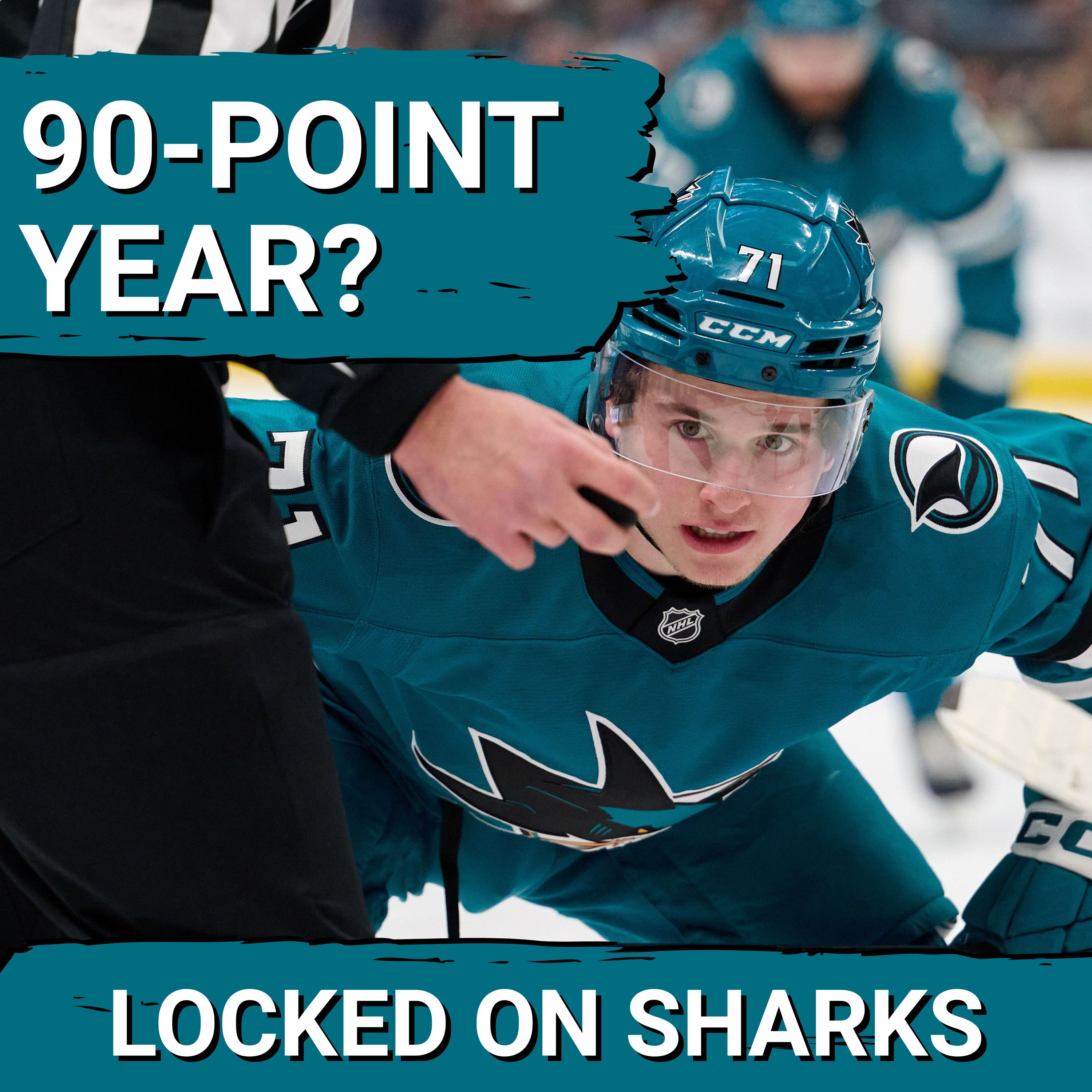 Predicting San Jose Sharks Over/Unders | Is Celebrini's Point Total TOO Low?