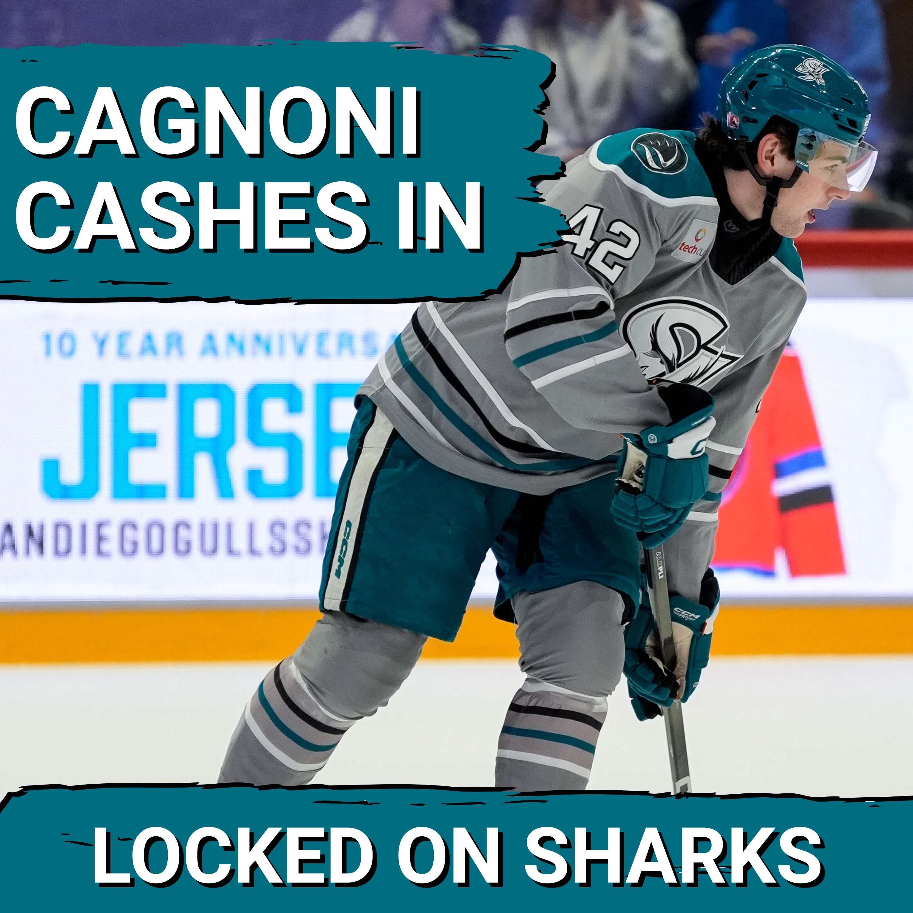 Luca Cagnoni FINALLY Shatters His Goalless Streak With San Jose Barracuda In Their 4-3 Shootout Win