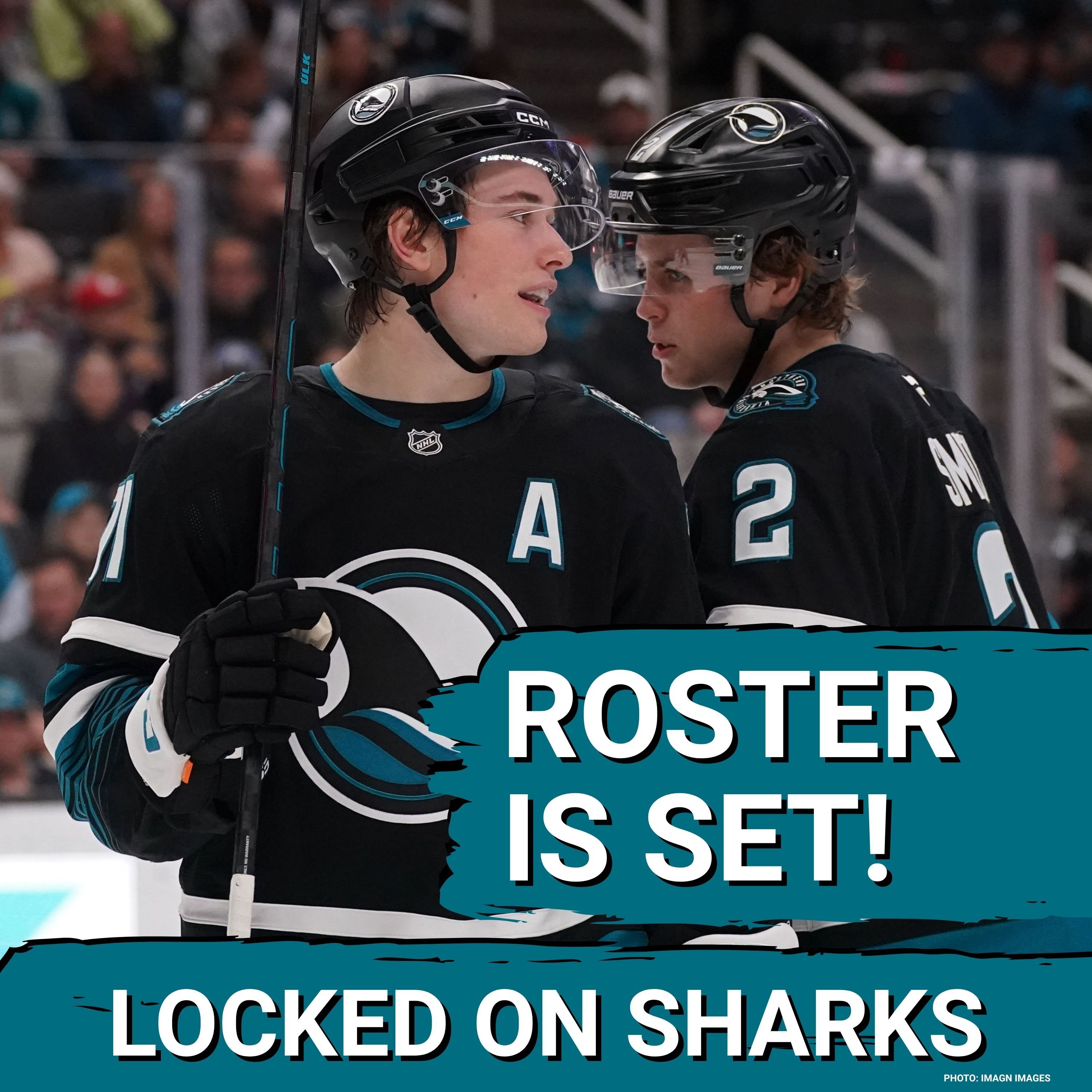 ROSTER SET: San Jose Sharks Roster REVEALED—Michael Misa and Ivar Stenberg to IMPACT Opening Night episode artwork