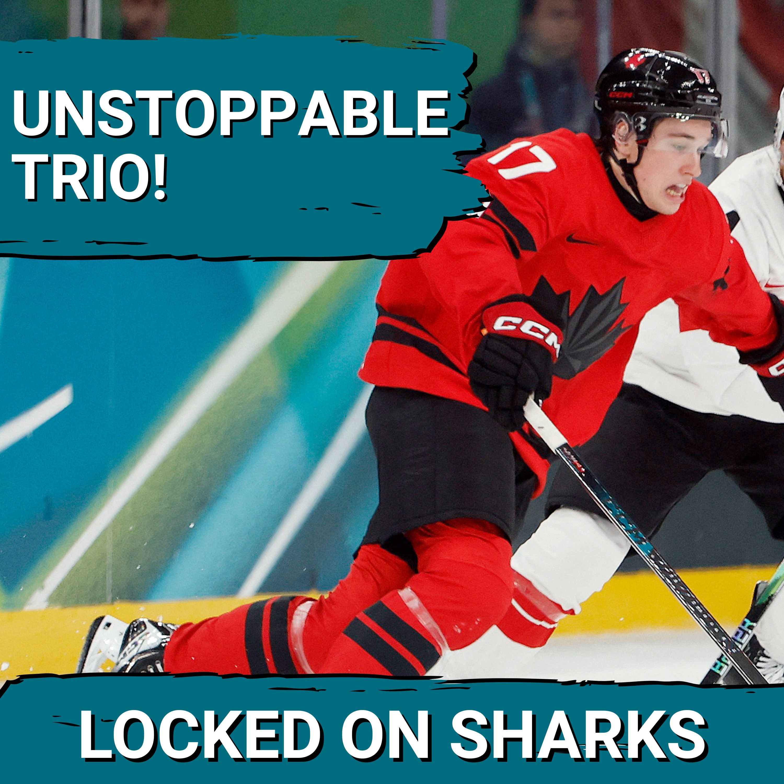 San Jose Sharks’ Macklin Celebrini SHINES with Connor McDavid & Nathan MacKinnon at Olympics
