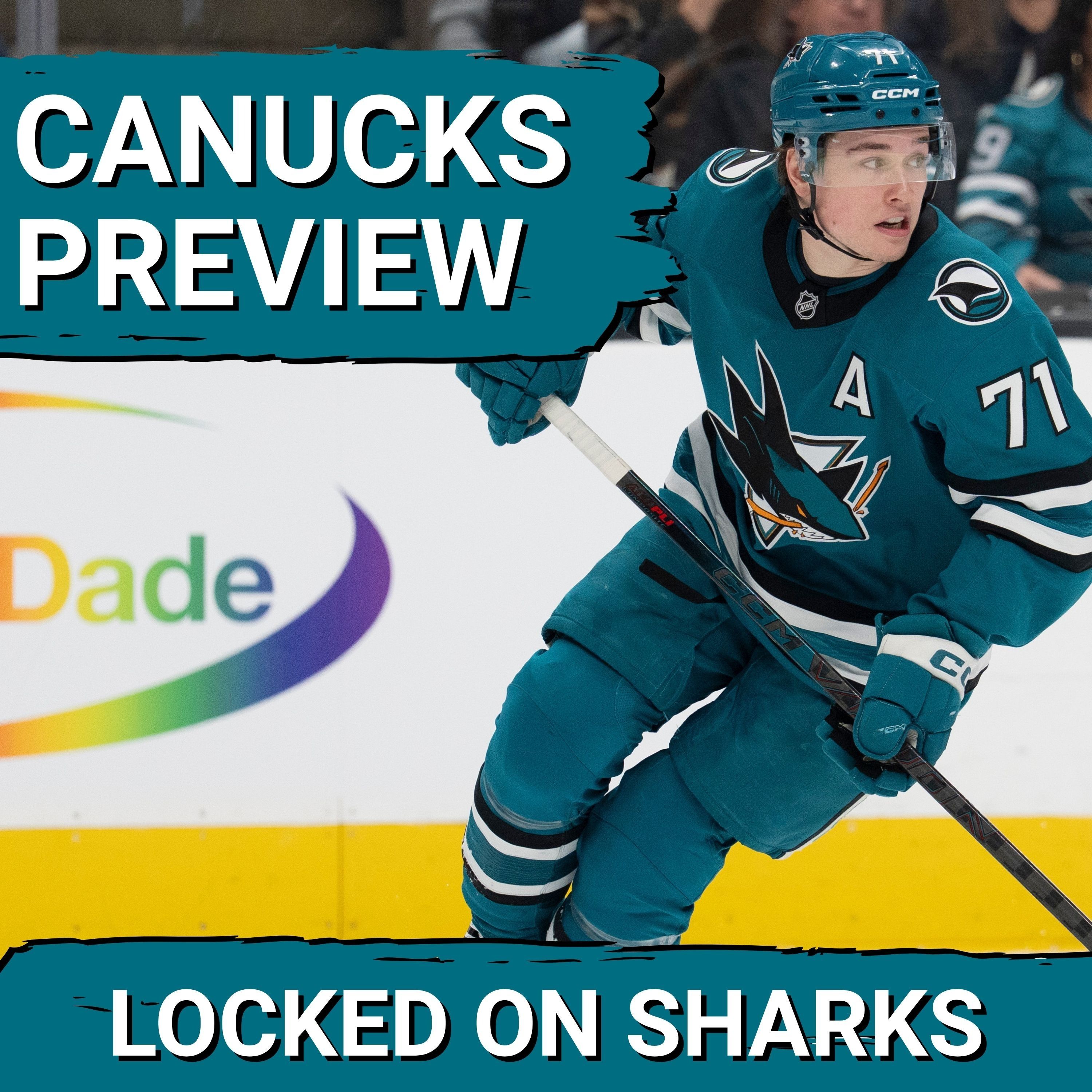 STINK: Vancouver Canucks Flounder, Macklin Celebrini and Sharks SEEK Redemption Tonight