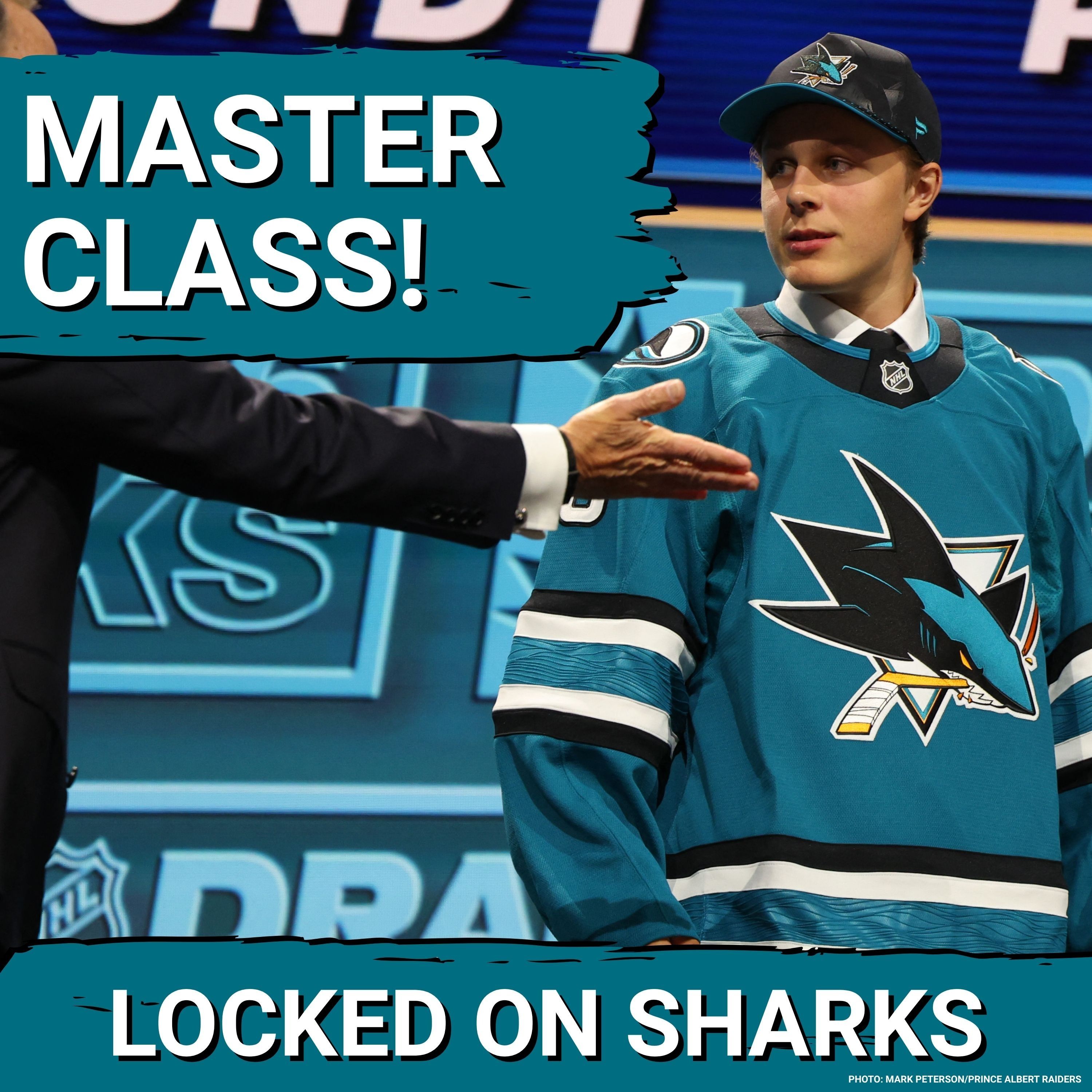 DRAFT MASTERCLASS: San Jose Sharks Secure Stenberg, Verhoeff, Lin—Fans CELEBRATE Historic Haul episode artwork