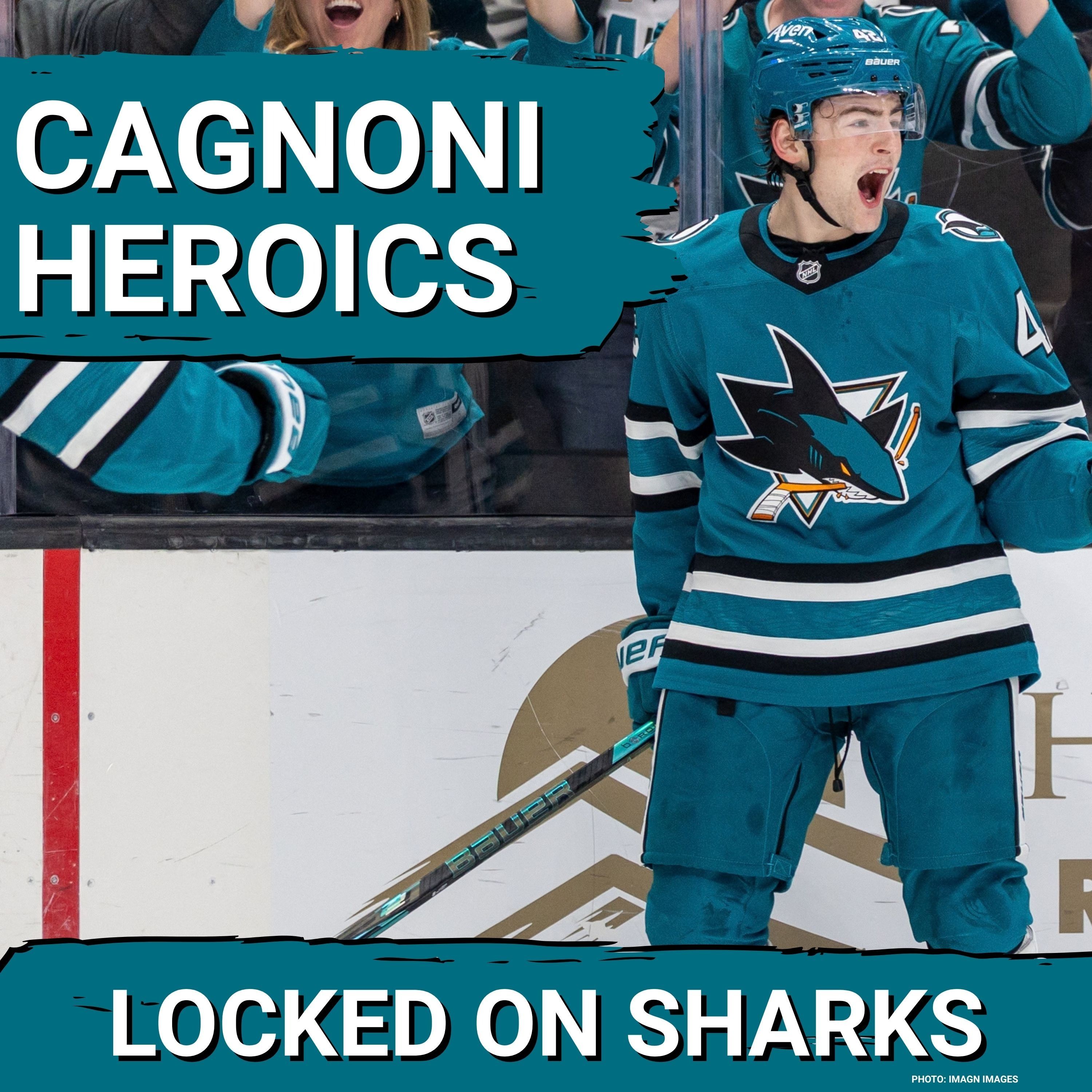 CAGNONI CLUTCH: Luca Cagnoni's OT Winner LEADS San Jose Sharks in Epic Florida Panthers Battle episode artwork