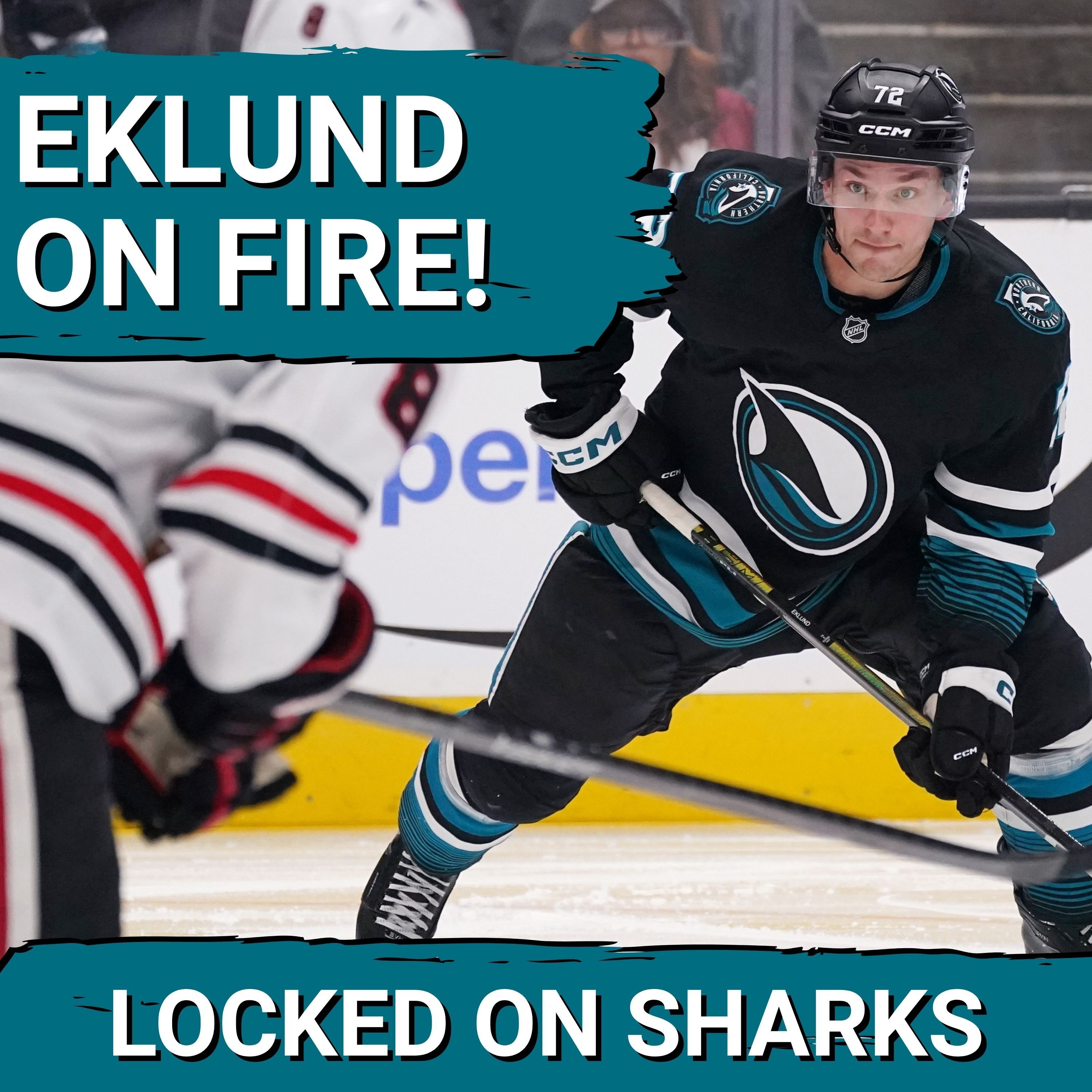 MISSION: Sharks' William Eklund DRIVES Victory vs. Blackhawks—Emerges as San Jose’s X-Factor