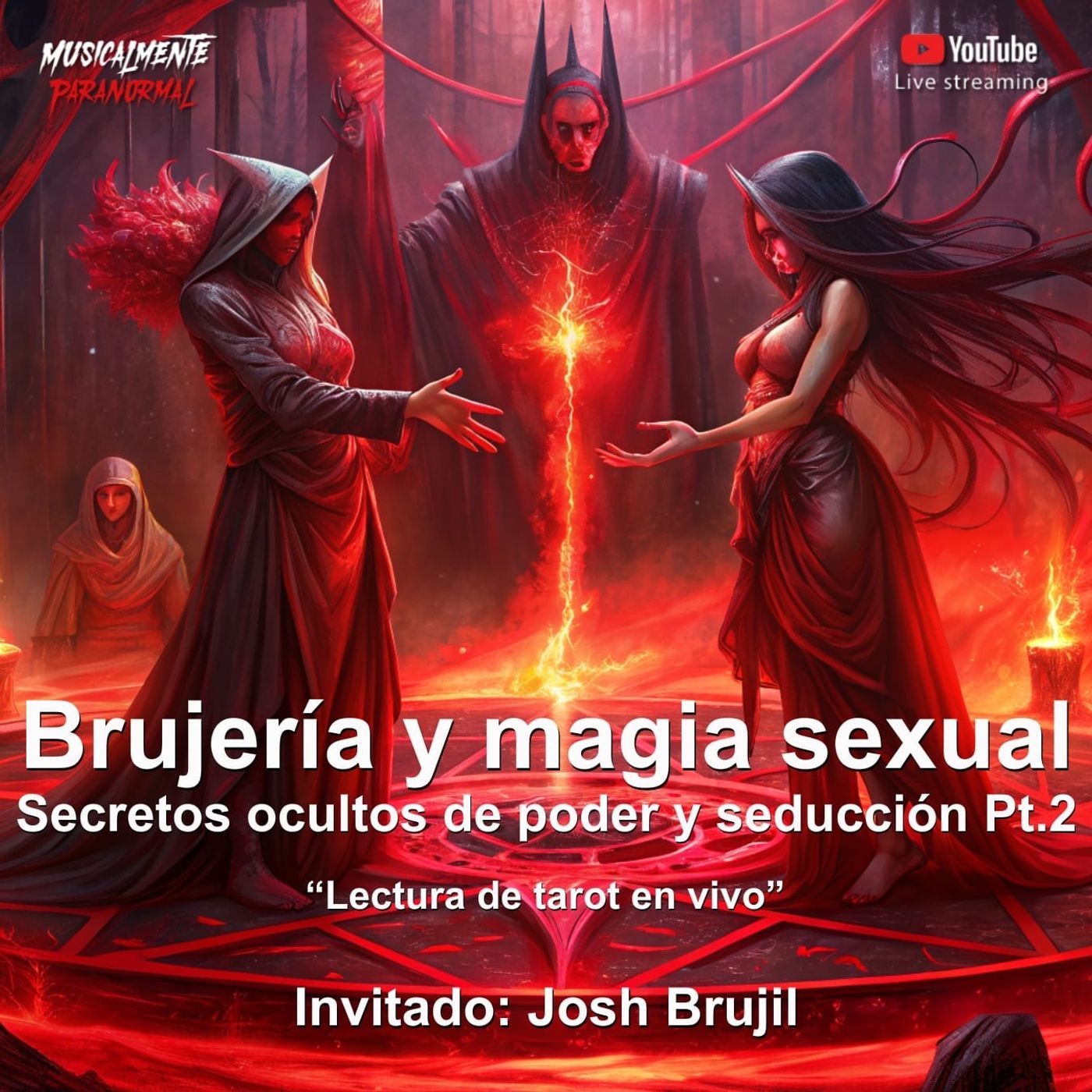 🌙Explorando los misterios y la magia Wicca🔮 Inv: Pao Rebollo | #MusicalmenteParanormal episode artwork