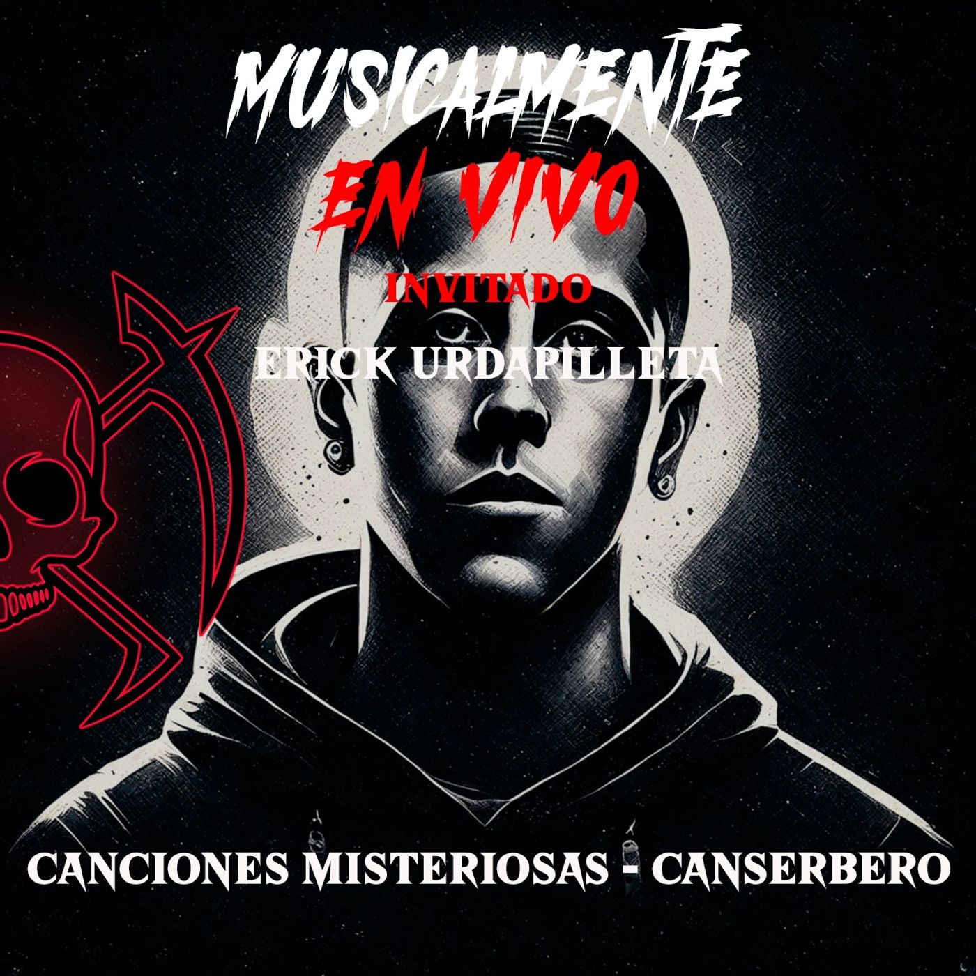 En Vivo. Canciones misteriosas - Canserbero. Invitado: Erick Urdapilleta episode artwork