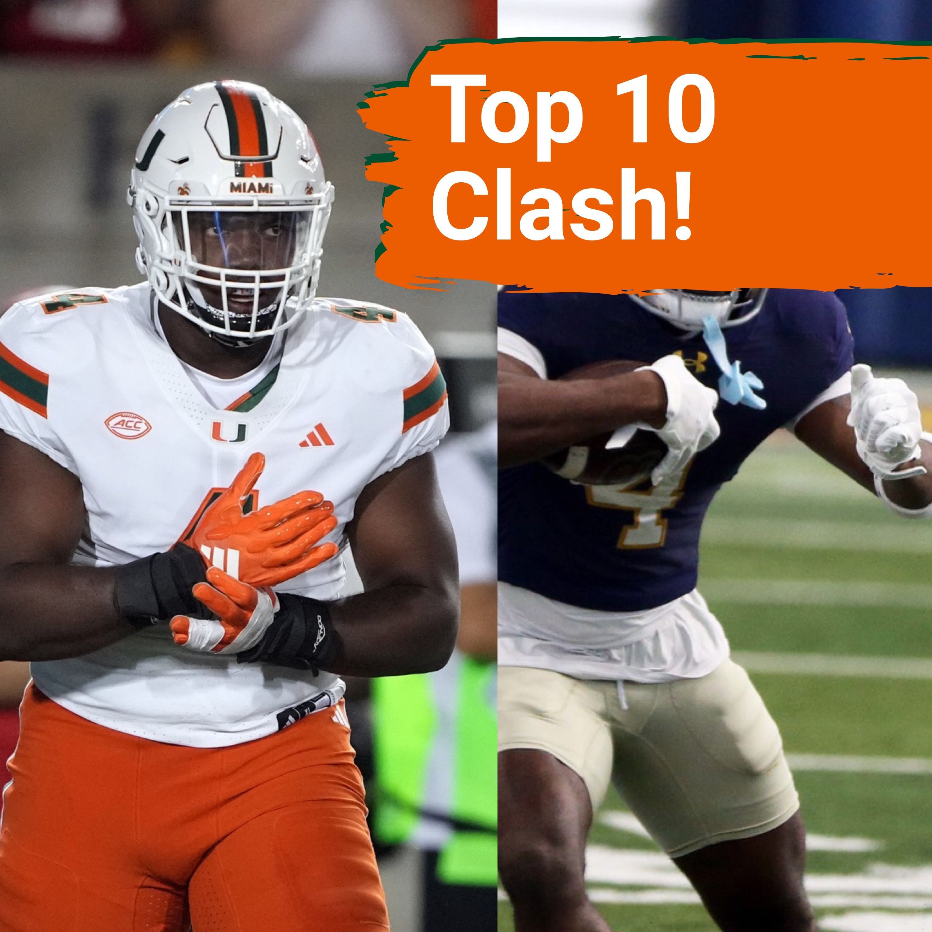 COLLISION: Fighting Irish and Hurricanes Set for SEISMIC Gridiron Clash | Can Carson Beck SHOCK Notre Dame?