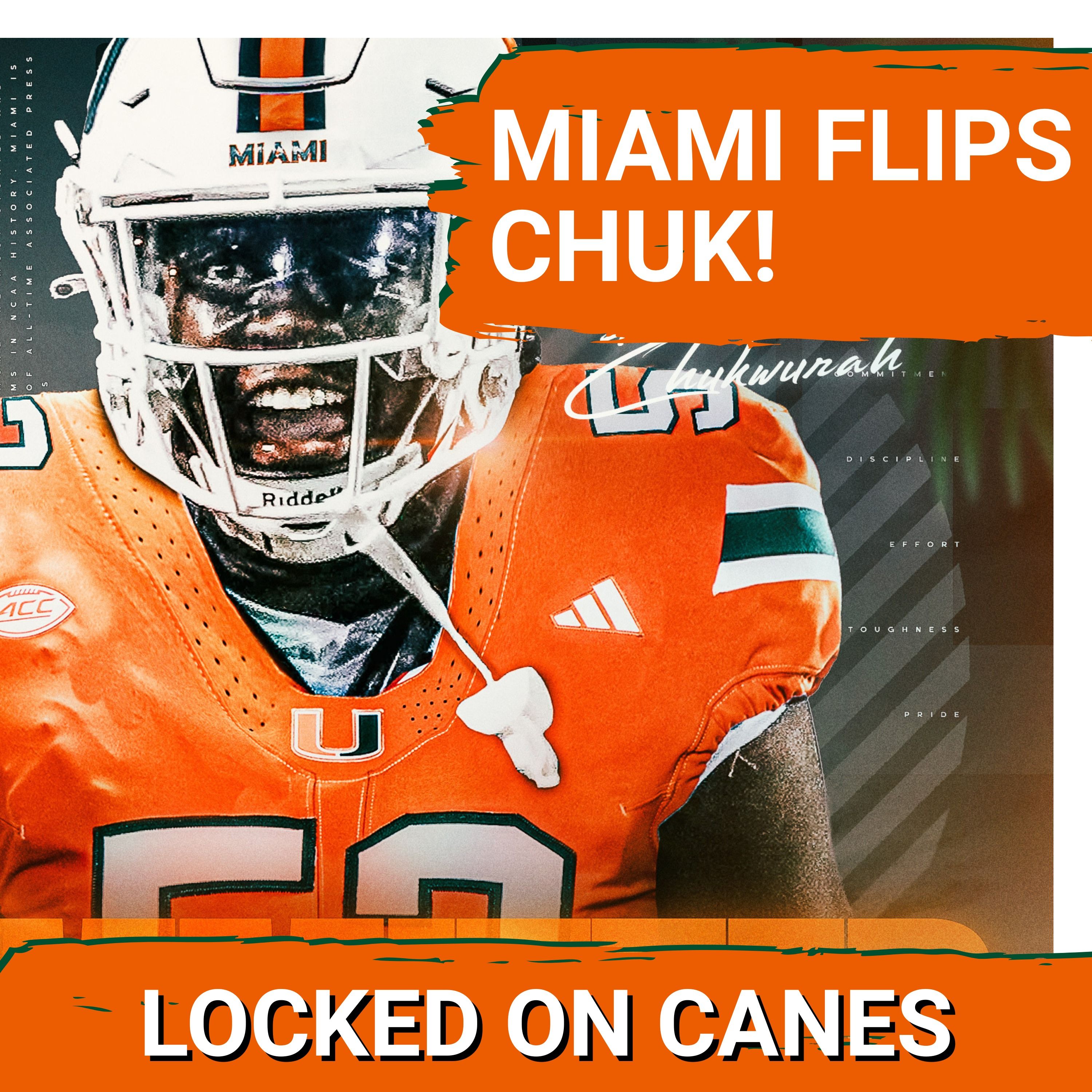 BREAKING: Miami FLIPS DL Isaac Chukwurah From Penn State | Hurricanes Make BIG MOVE in CFP Rankings!