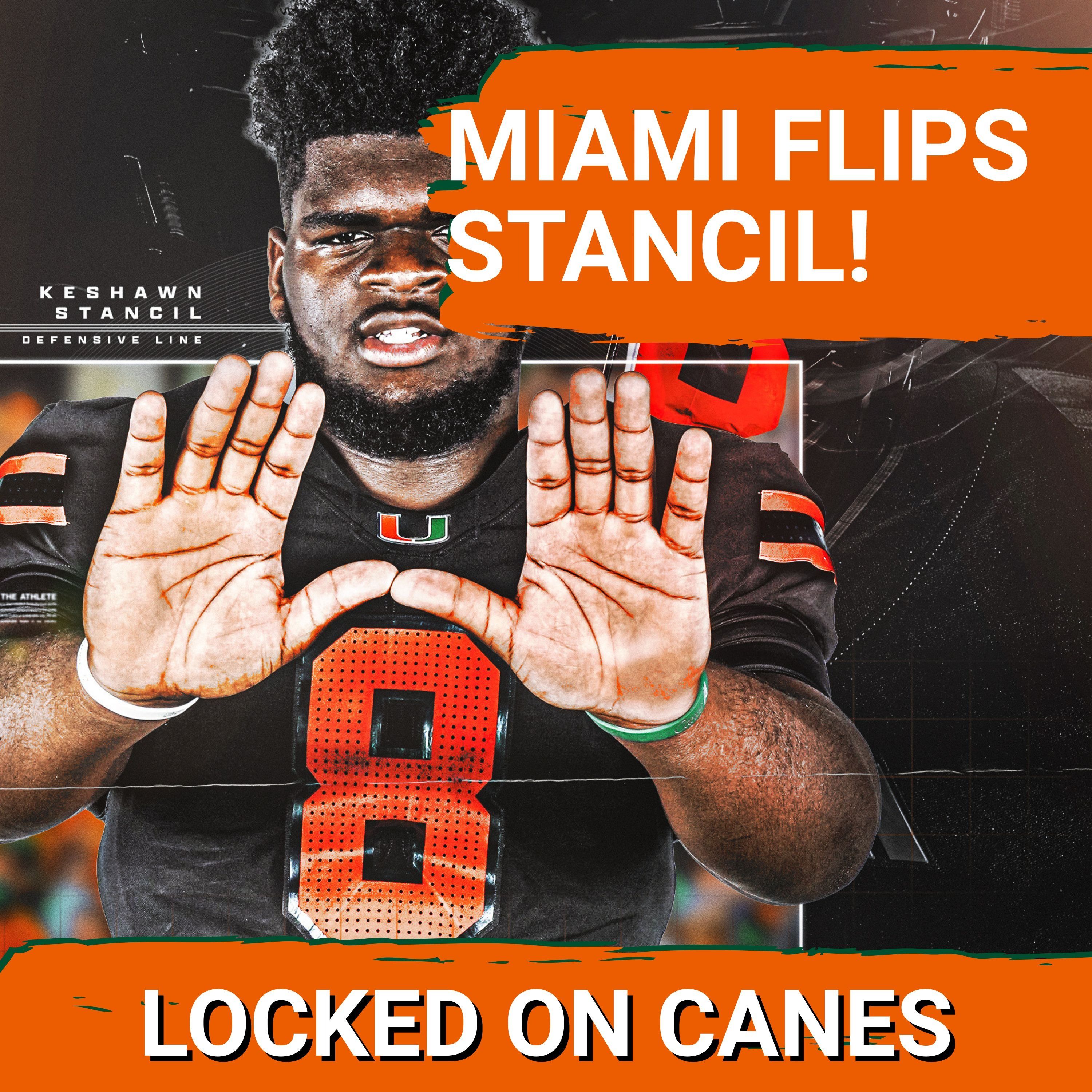 BREAKING: Miami FLIPS 4-Star DL Keshawn Stancil from Clemson! | SMU Matchups
