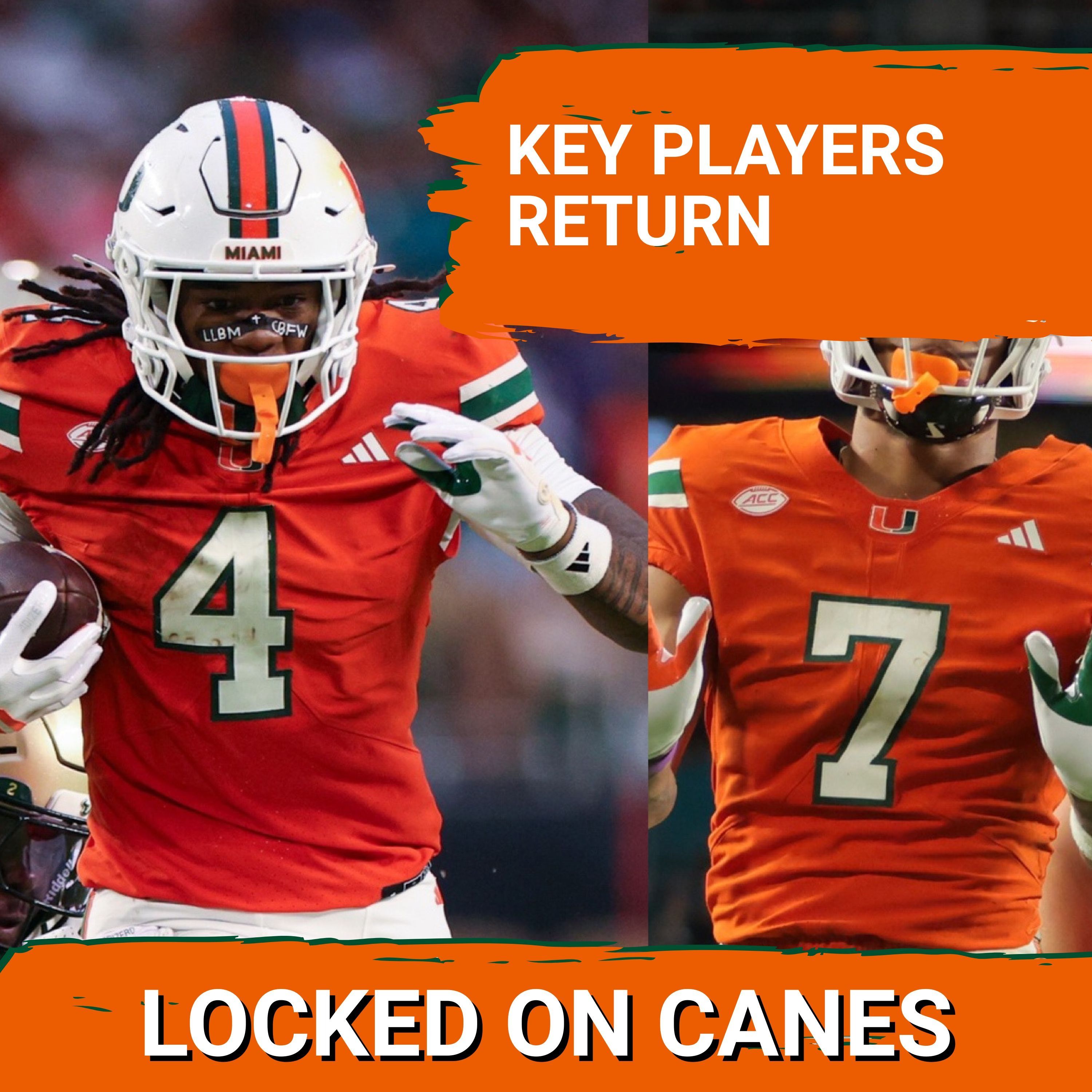 INJURY BOOST: Miami Hurricanes Welcome Mark Fletcher & CJ Daniels Back to DOMINATE Virginia Tech