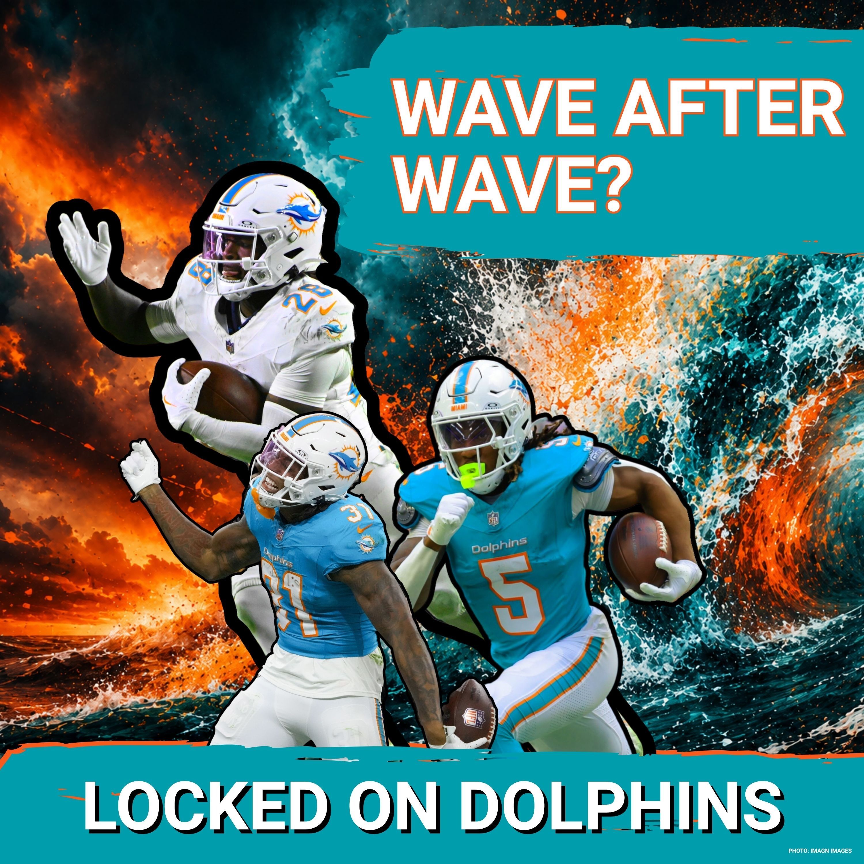 WAVE AFTER WAVE | The Miami Dolphins Need To Walk The Walk After Preaching Run Game Desires In 2026 episode artwork