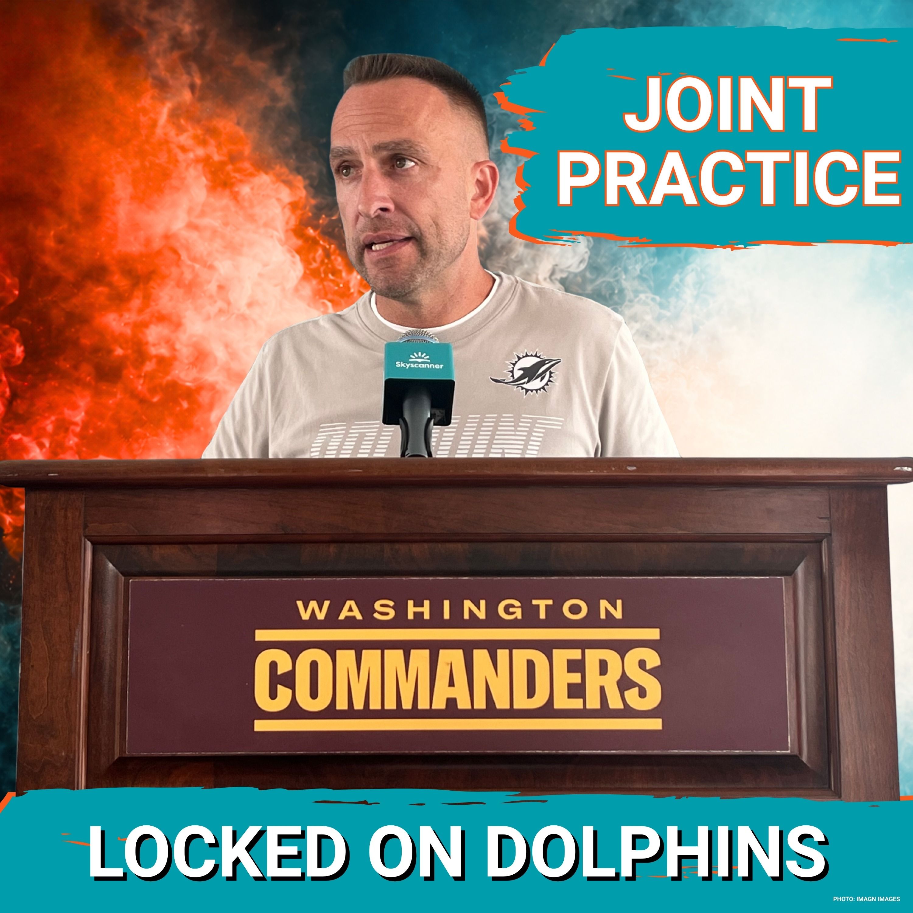 Joint Practice Vs. The Washington Commanders | Practice Notes & Miami Dolphins Storylines episode artwork