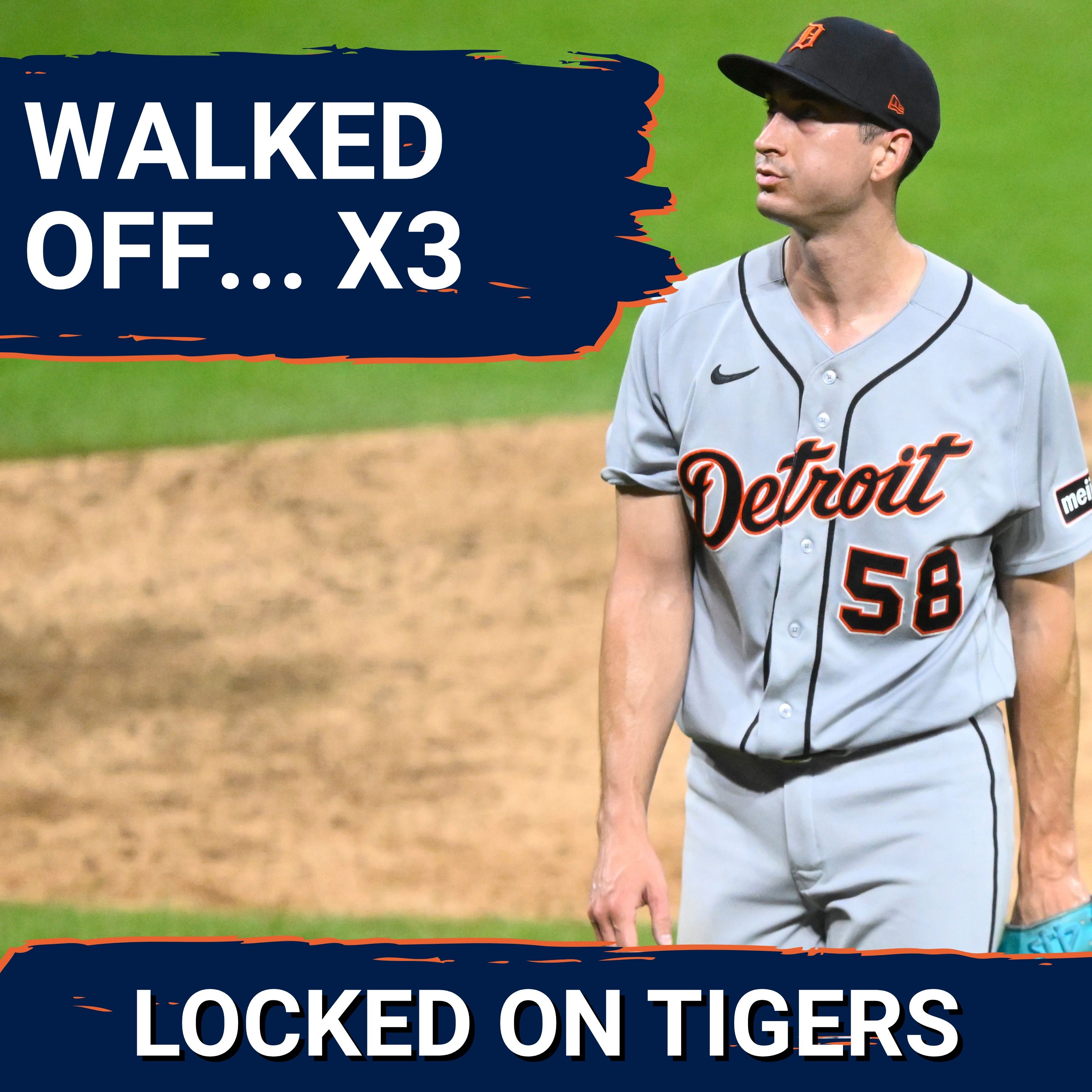 PAINFUL: Tigers' Bullpen WOES Continue, Cleveland Guardians WALK OFF Three Times in Series episode artwork