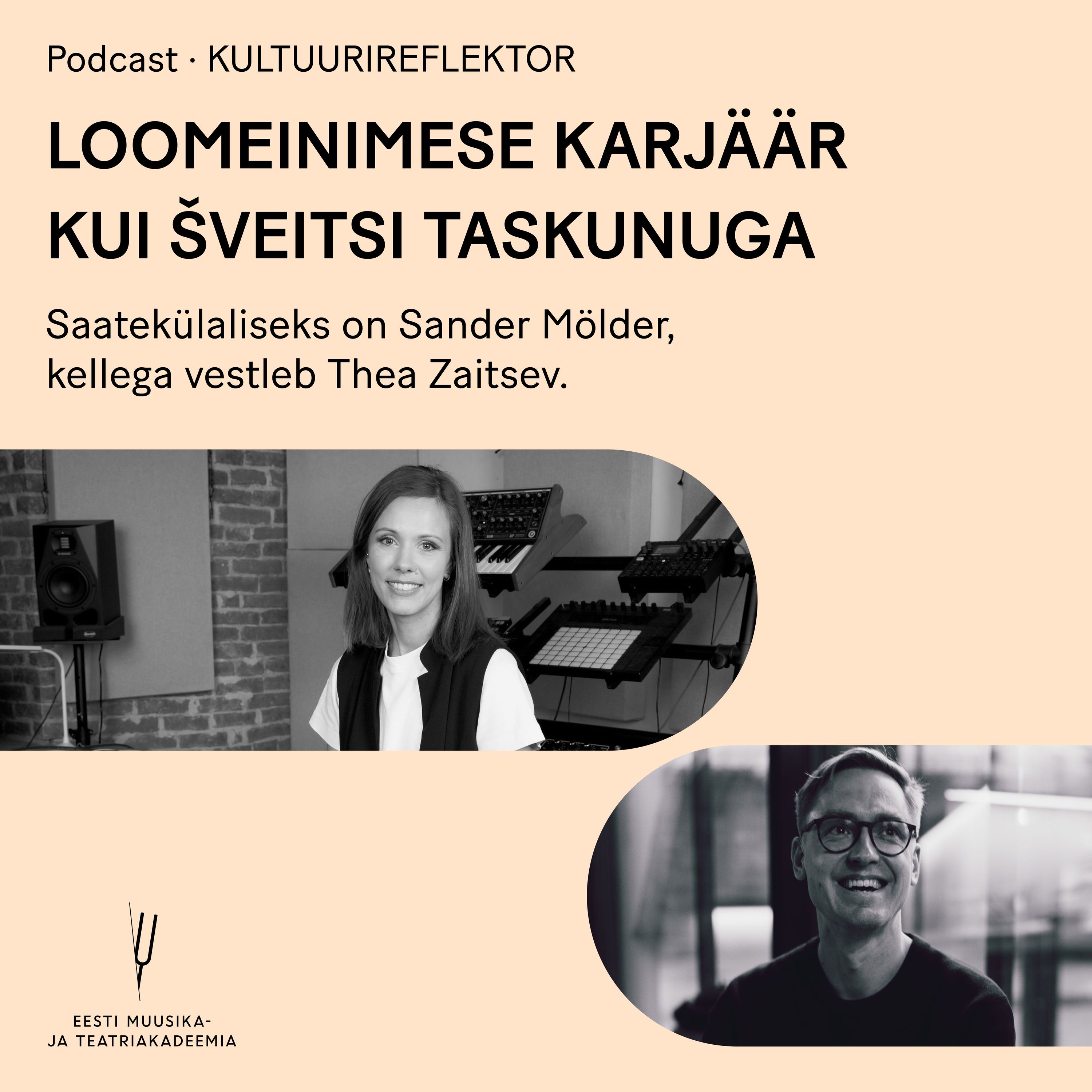 Loomeinimese karjäär kui Šveitsi taskunuga