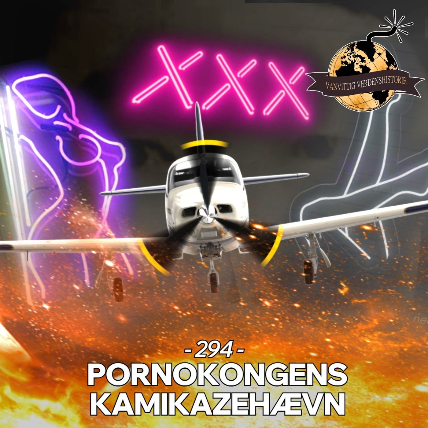 #294: Pornokongens Kamikazehævn! episode artwork