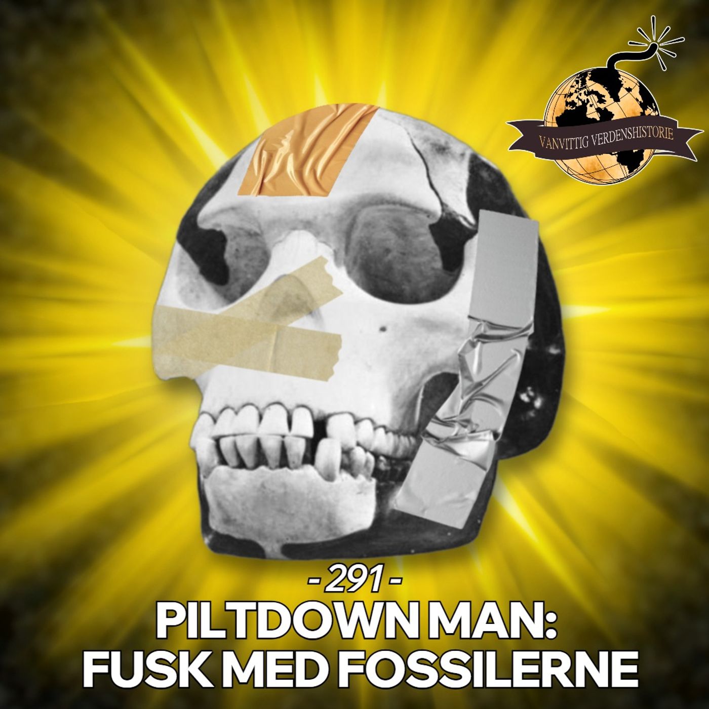 #291: Piltdown Man: Fusk med Fossilerne episode artwork