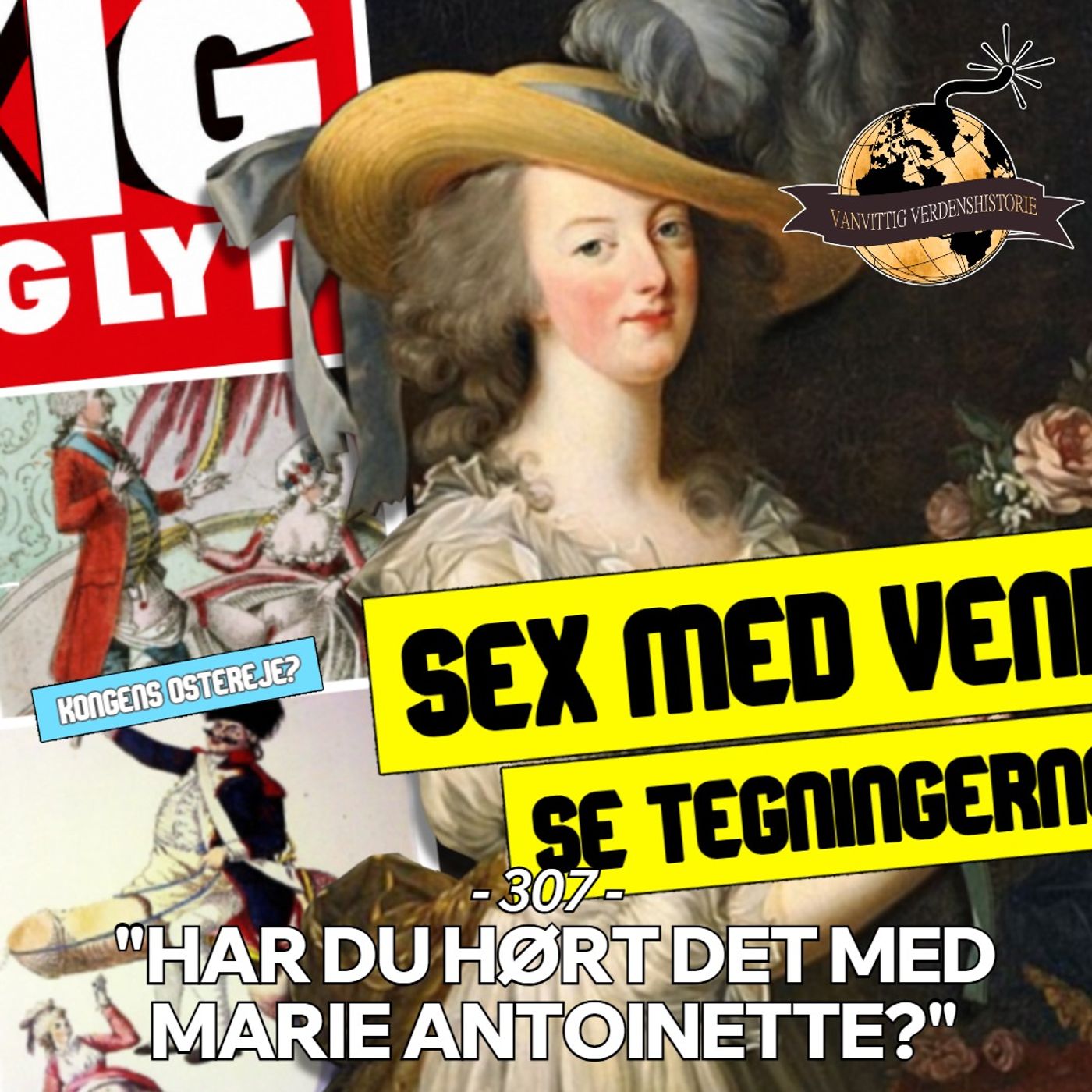 #307: "Har du hørt det om MarienAntoinette?`" episode artwork