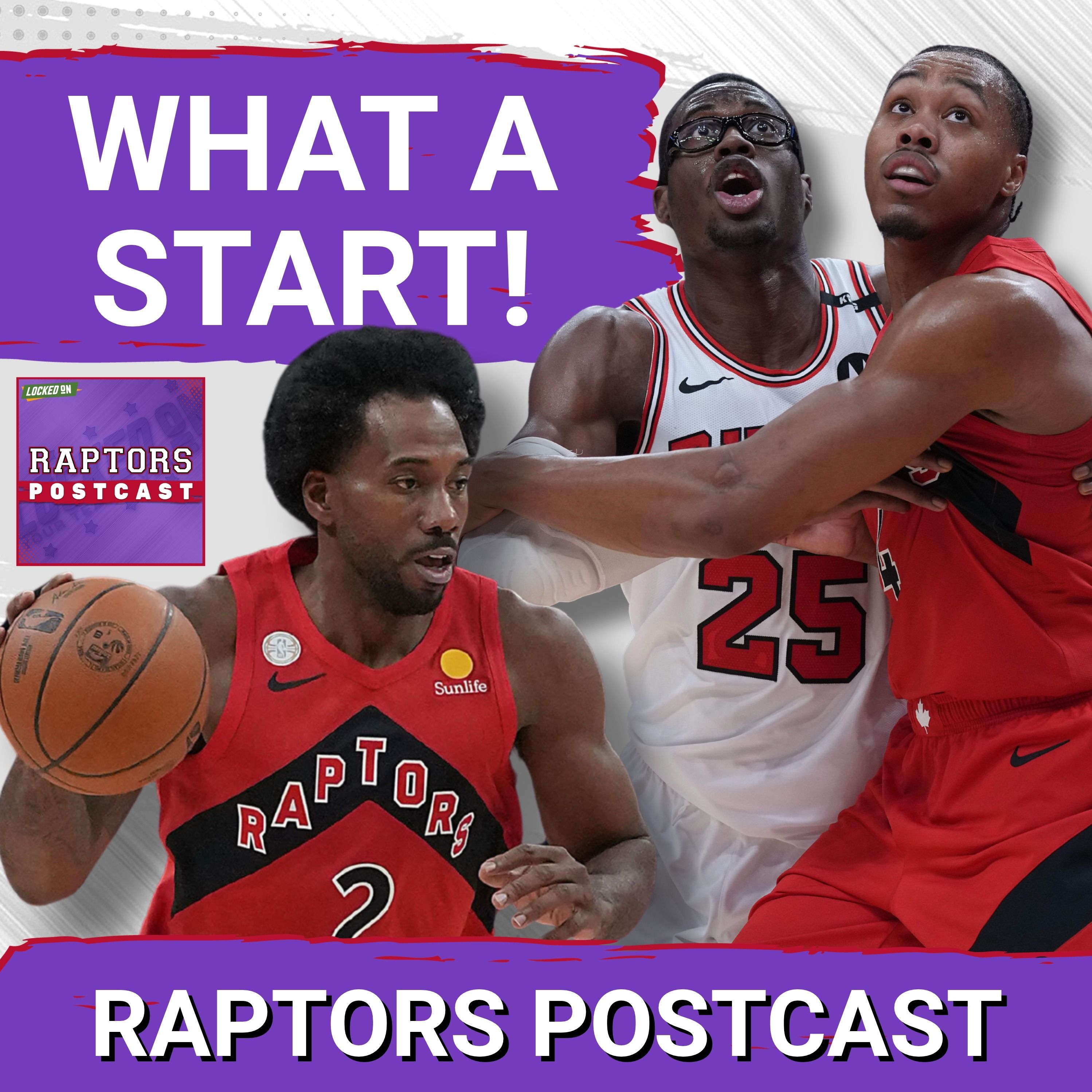 RAPTORS POSTCAST: Kawhi Leonard is BACK + a HISTORIC Beatdown of Bulls