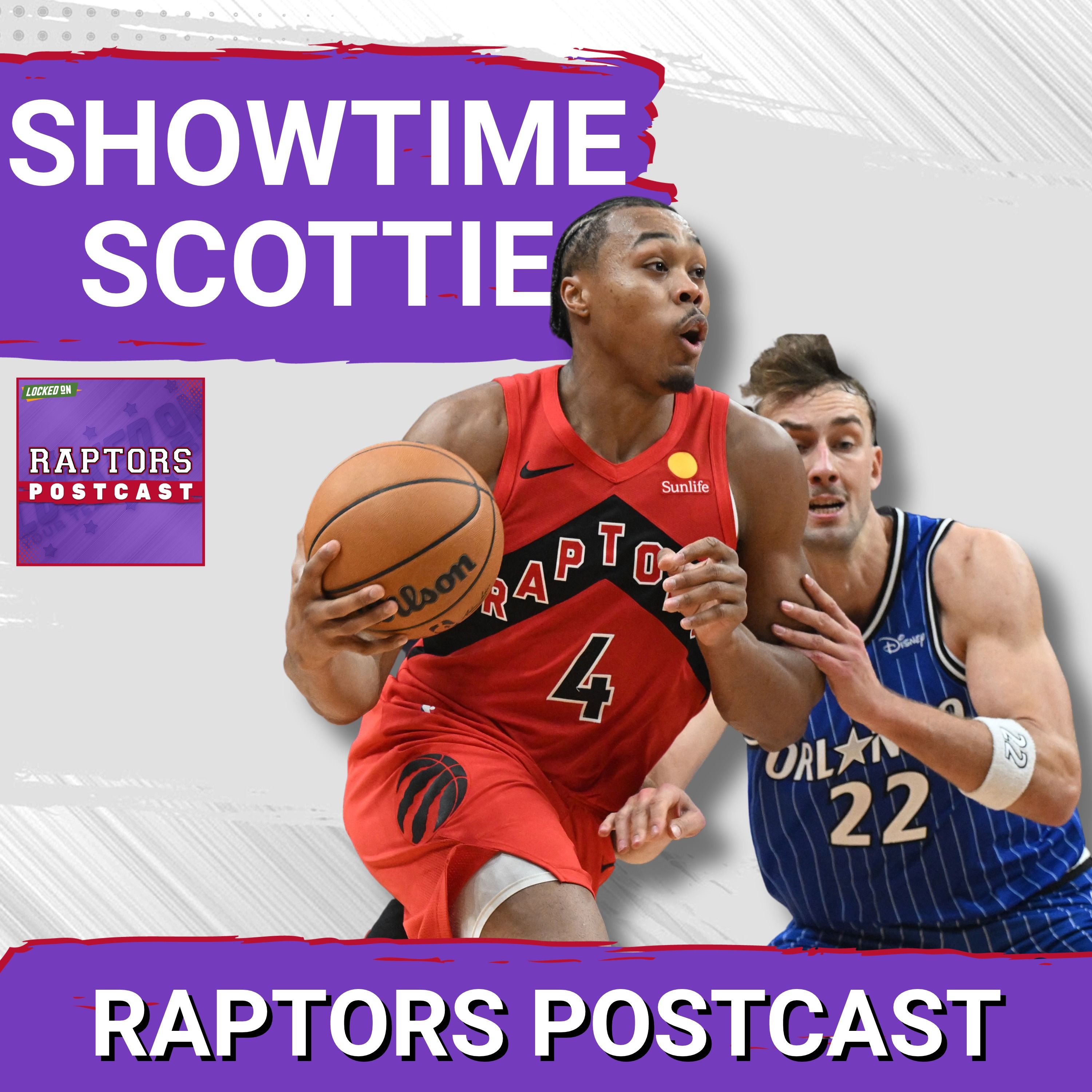 RAPTORS POSTCAST: Scottie Barnes + Raps Get Back To Business And Blowout Magic